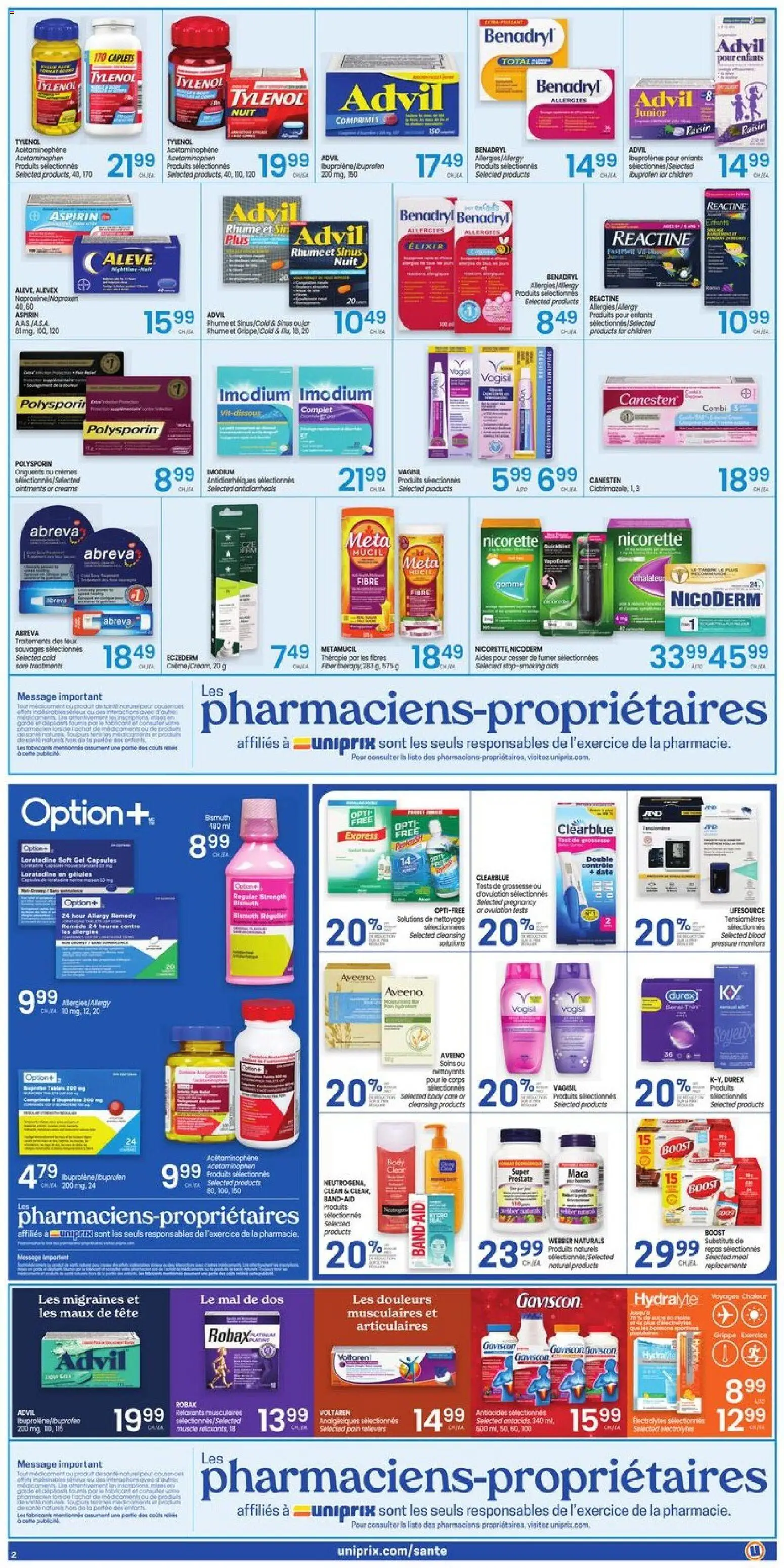 Uniprix flyer valid from 18.06.2026 | Page: 3