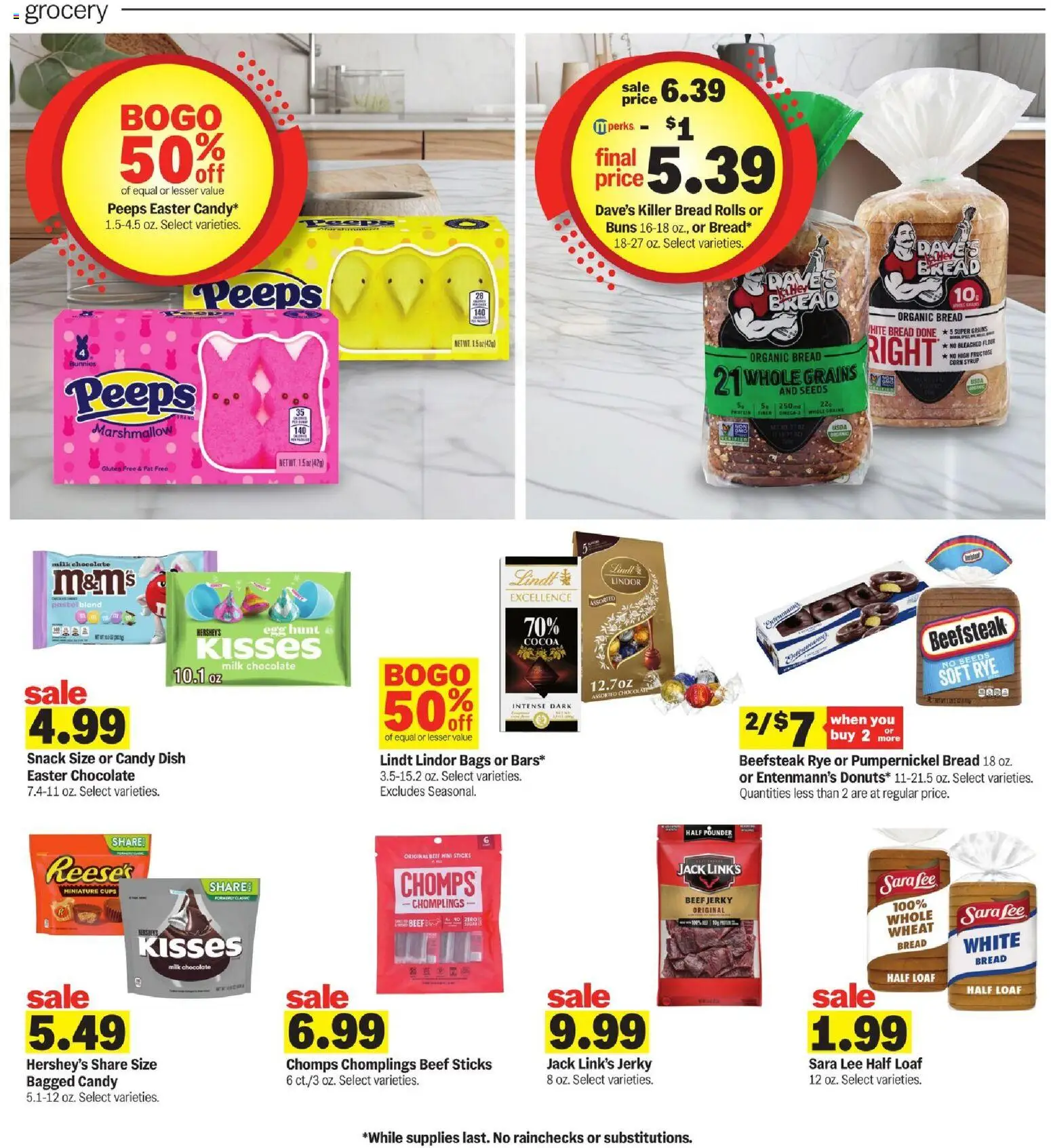 Meijer Weekly Ad - valid from 11.03.2026 | Page: 12 | Products: Corn, Milk, Chocolate, Beef