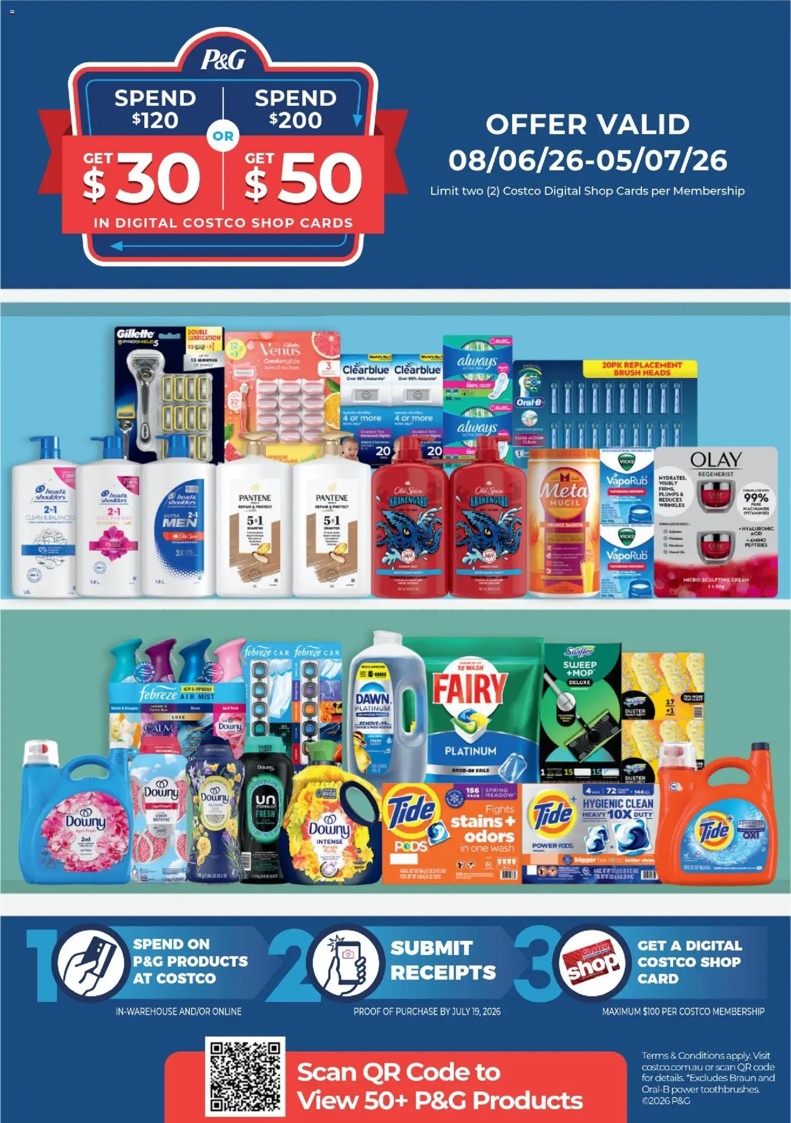 Costco catalogue - valid from 08.06.2026 | Page: 1 | Products: Brush, Turkey, Cream, Digital