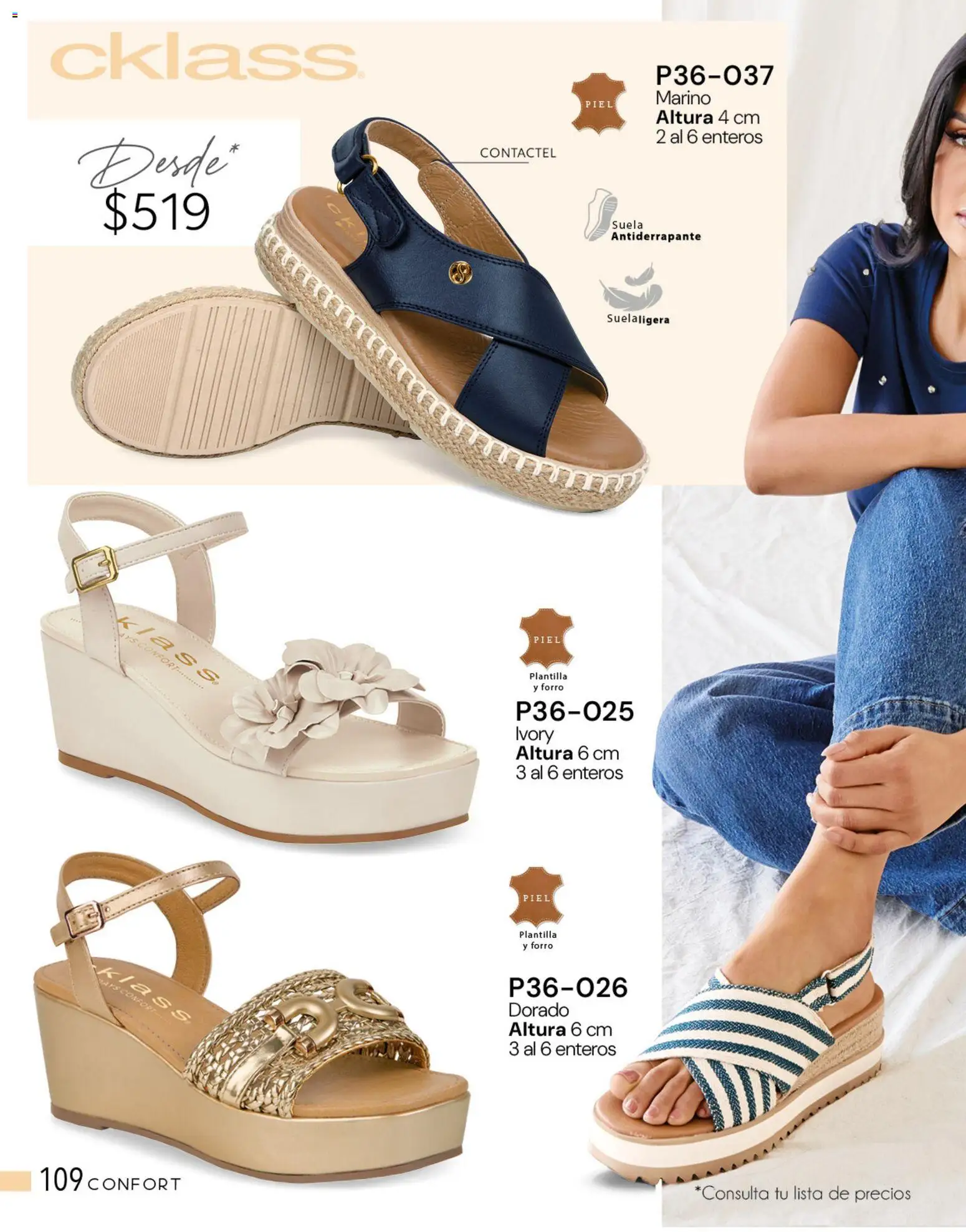 Nuevas ofertas de Cklass válidas en toda la República Mexicana desde el 05.03.2026. ¡Encuentra las mejores ofertas en Cklass catálogo Complemento Verano Ropa! | Página: 345
