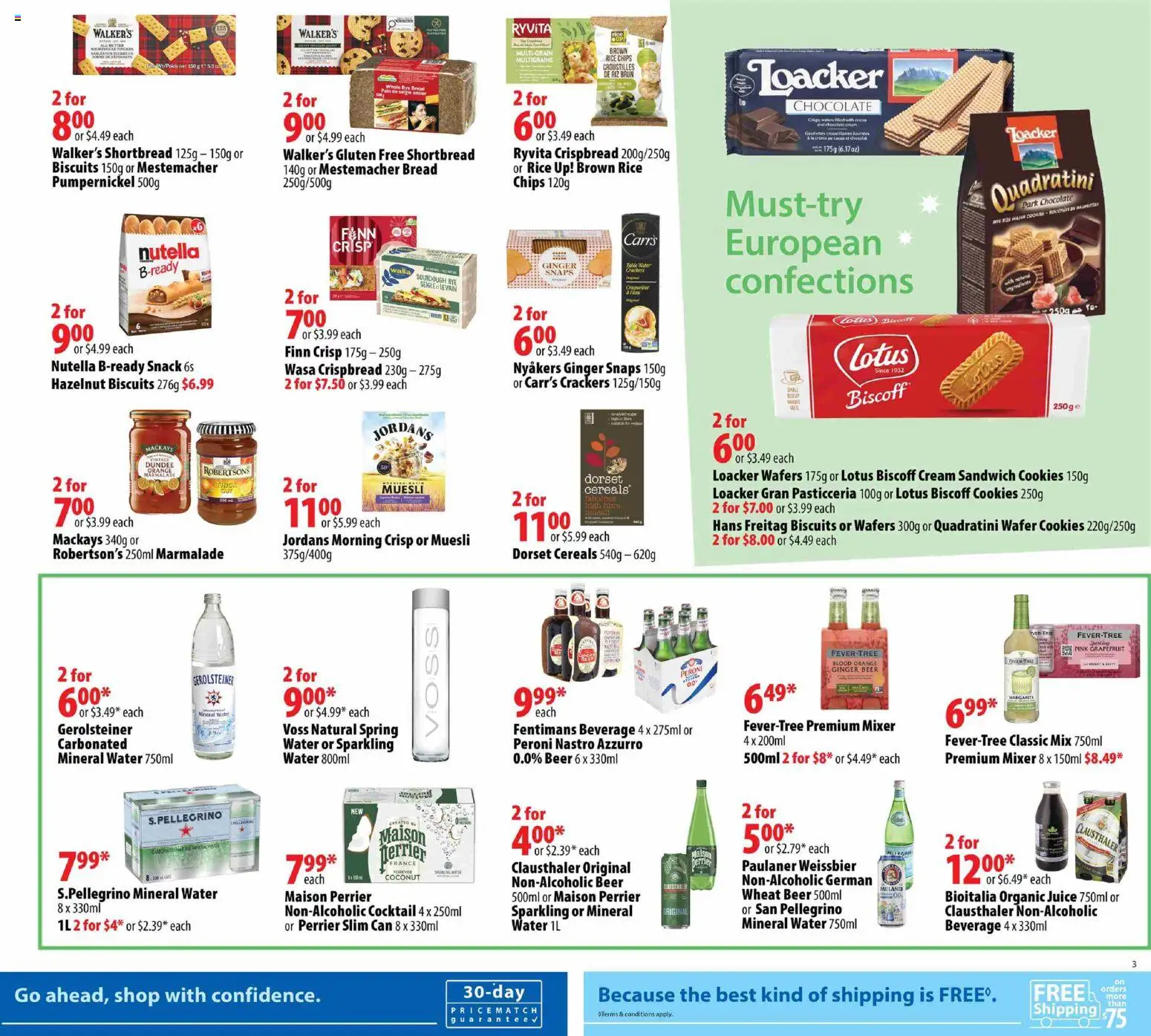 London Drugs flyer valid from Sep 24, 2026 | Page: 4 | Products: Rice, Onion, Mineral water, Chocolate