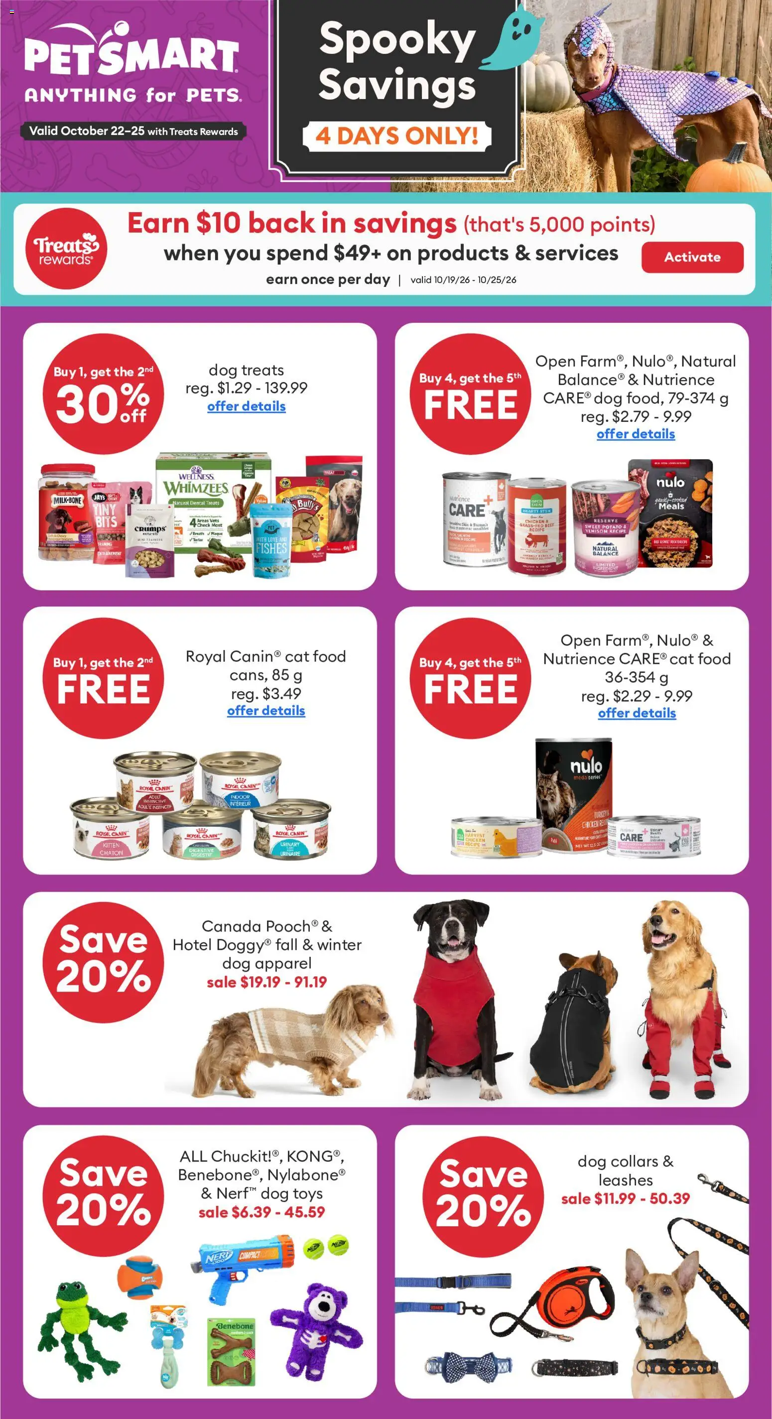 Petsmart flyer valid from Oct 22, 2026 | Page: 1