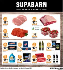 Preview of Supabarn catalogue - valid from 29/07/2026