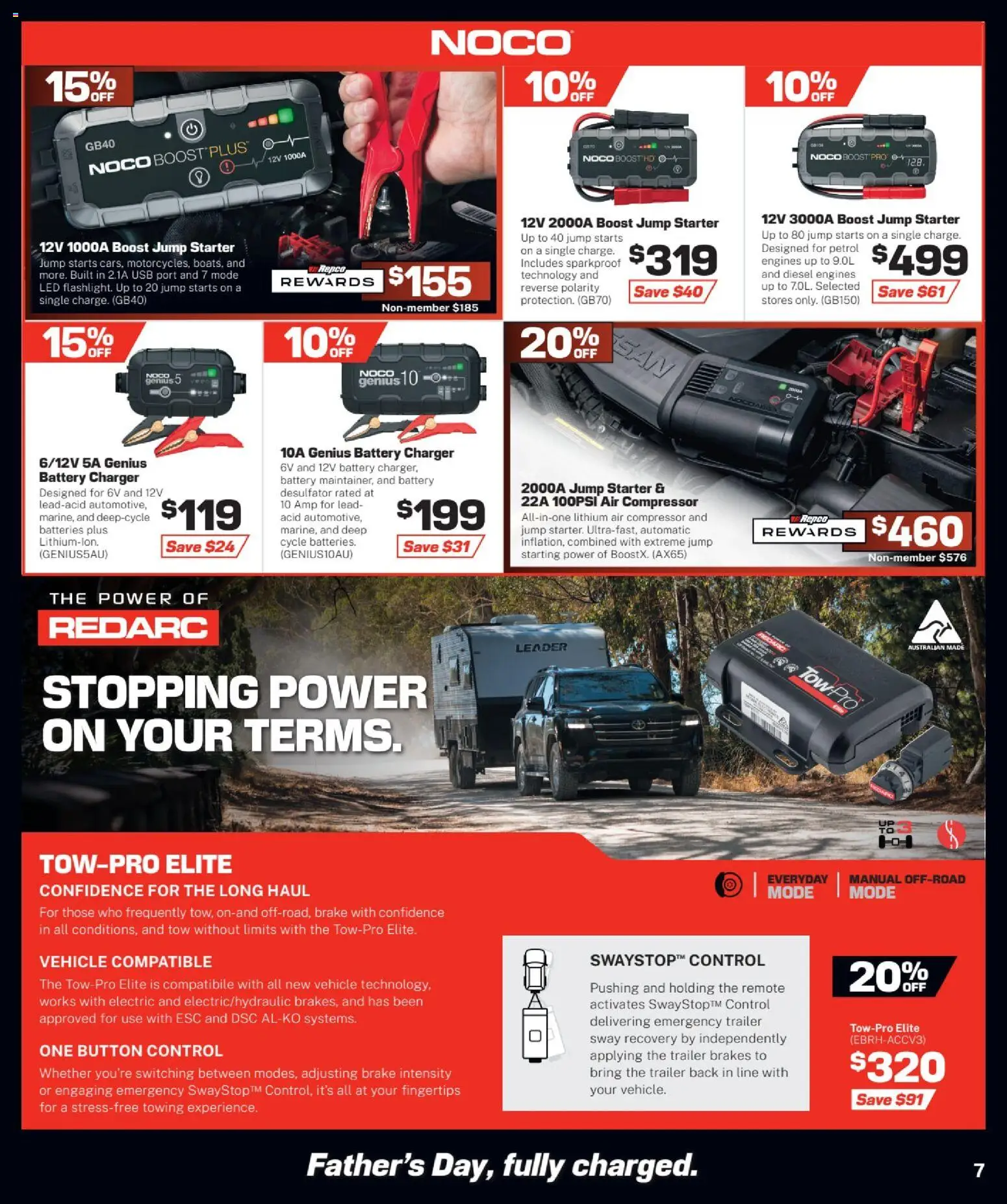 Repco catalogue - valid from 05/08/2026 | Page: 7 | Products: Battery, Charger, Batteries, Usb
