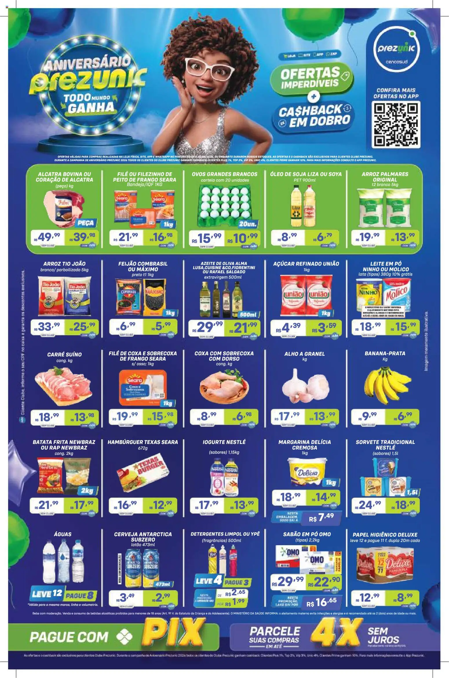 Prezunic ofertas de 30/04/2026 ? Não perca as melhores promoções! | Brasil