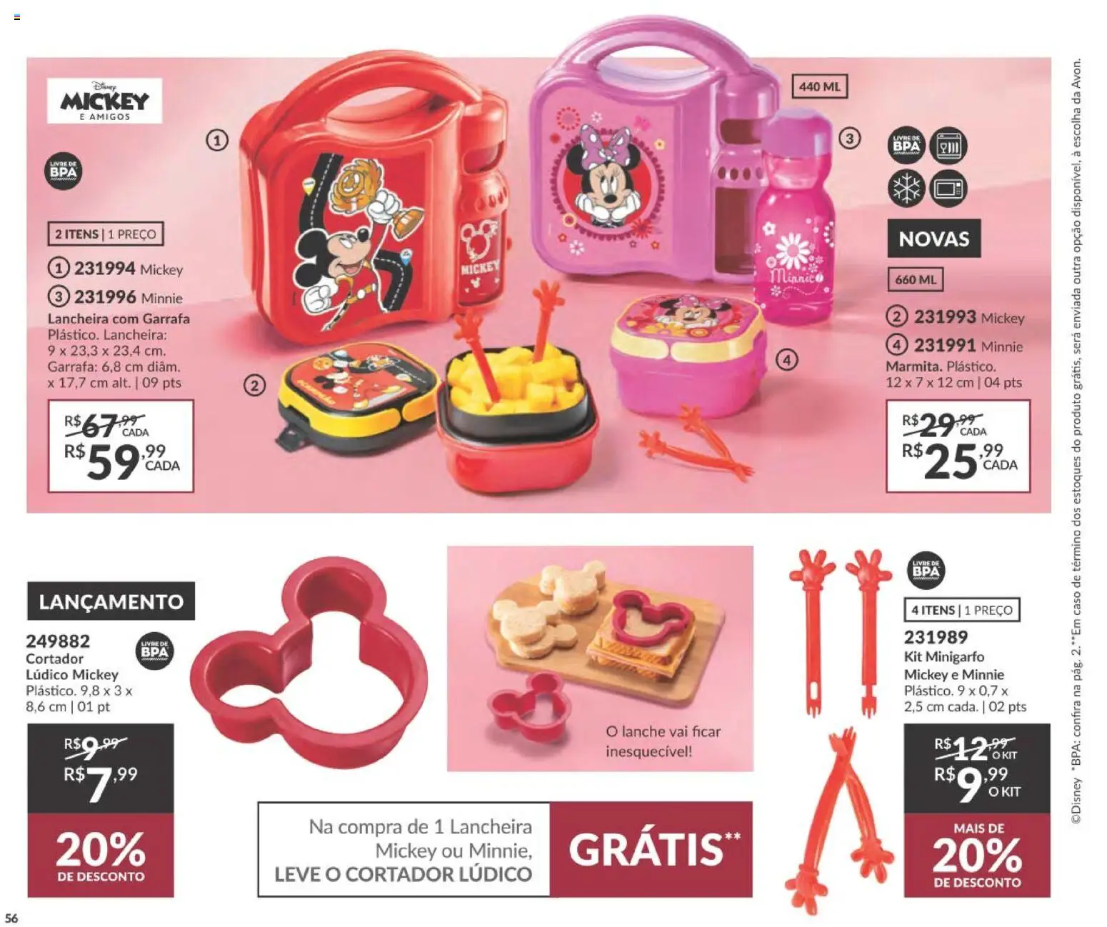 Avon Folheto - válido de 29/06/2026 | Página: 64 | Produtos: Lancheira, Uvas, Cortador