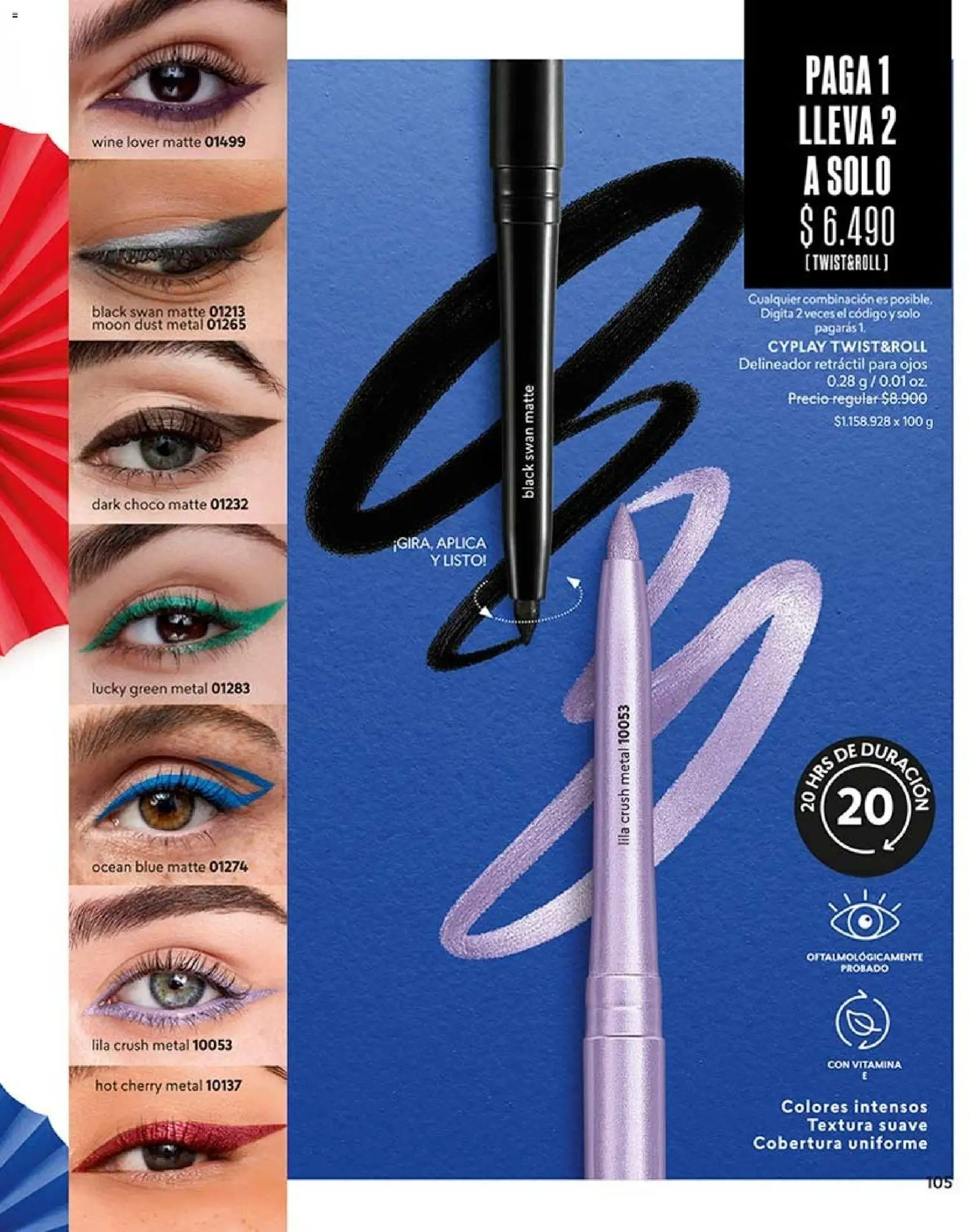 Catálogo CyZone Campaña 14 │ válido desde el 16.08.2026 | Página: 105 | Productos: Delineador