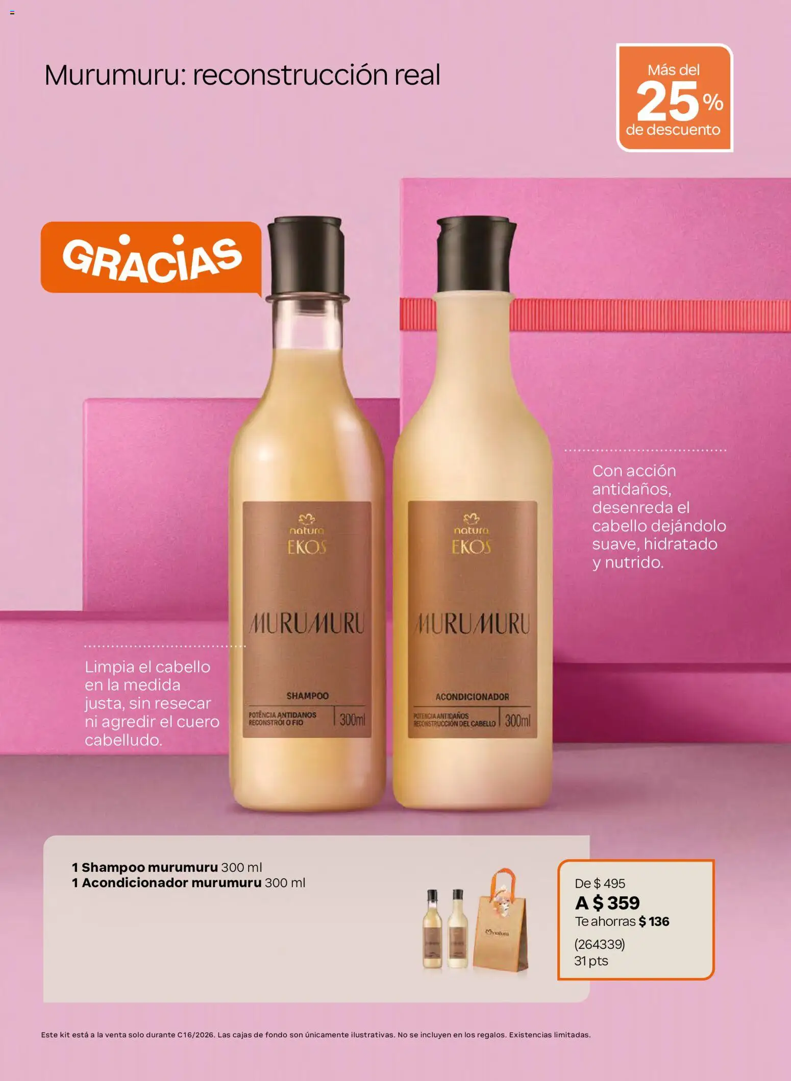 Nuevas ofertas de Natura válidas en toda la República Mexicana desde el 03/10/2026. ¡Encuentra las mejores ofertas en Natura campaña  2026! | Página: 15