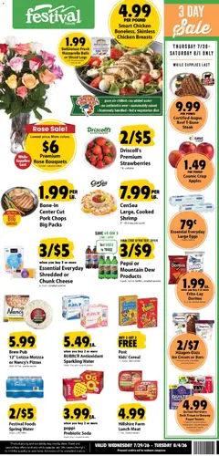 Preview of Festival Foods weekly ads valid from 07/29/2026
