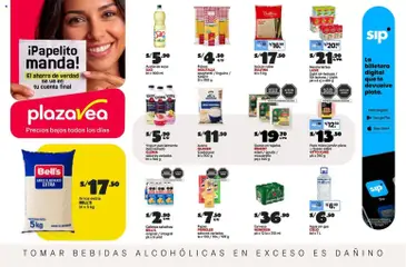 Vista previa de folleto Plaza Vea - AVISO BOMBA FDS4 de la Plaza Vea válido desde 21.05.2026