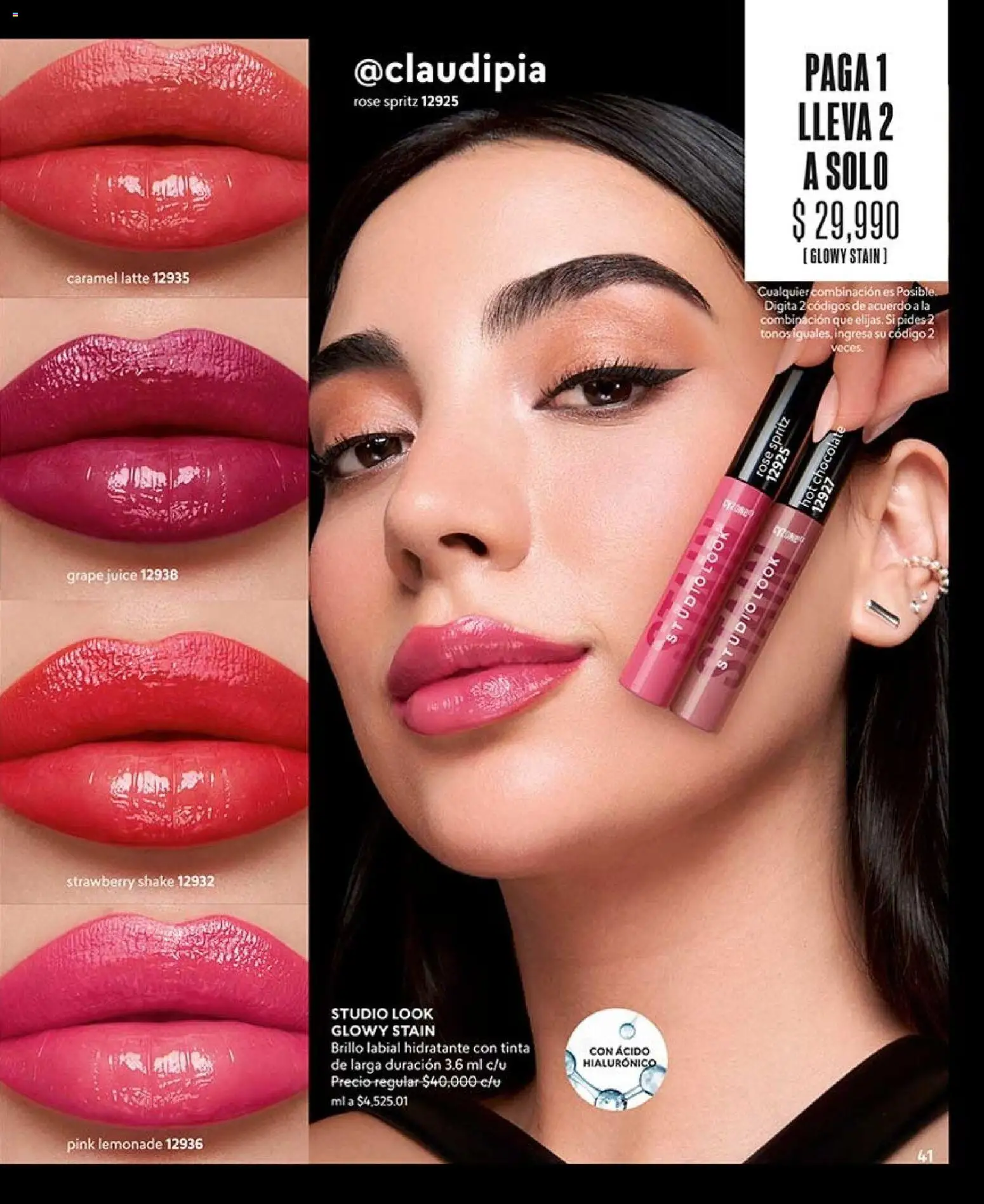 CyZone revista - valida desde el 17/08/2026 | Página: 41 | Productos: Brillo, Combinación, Chocolate