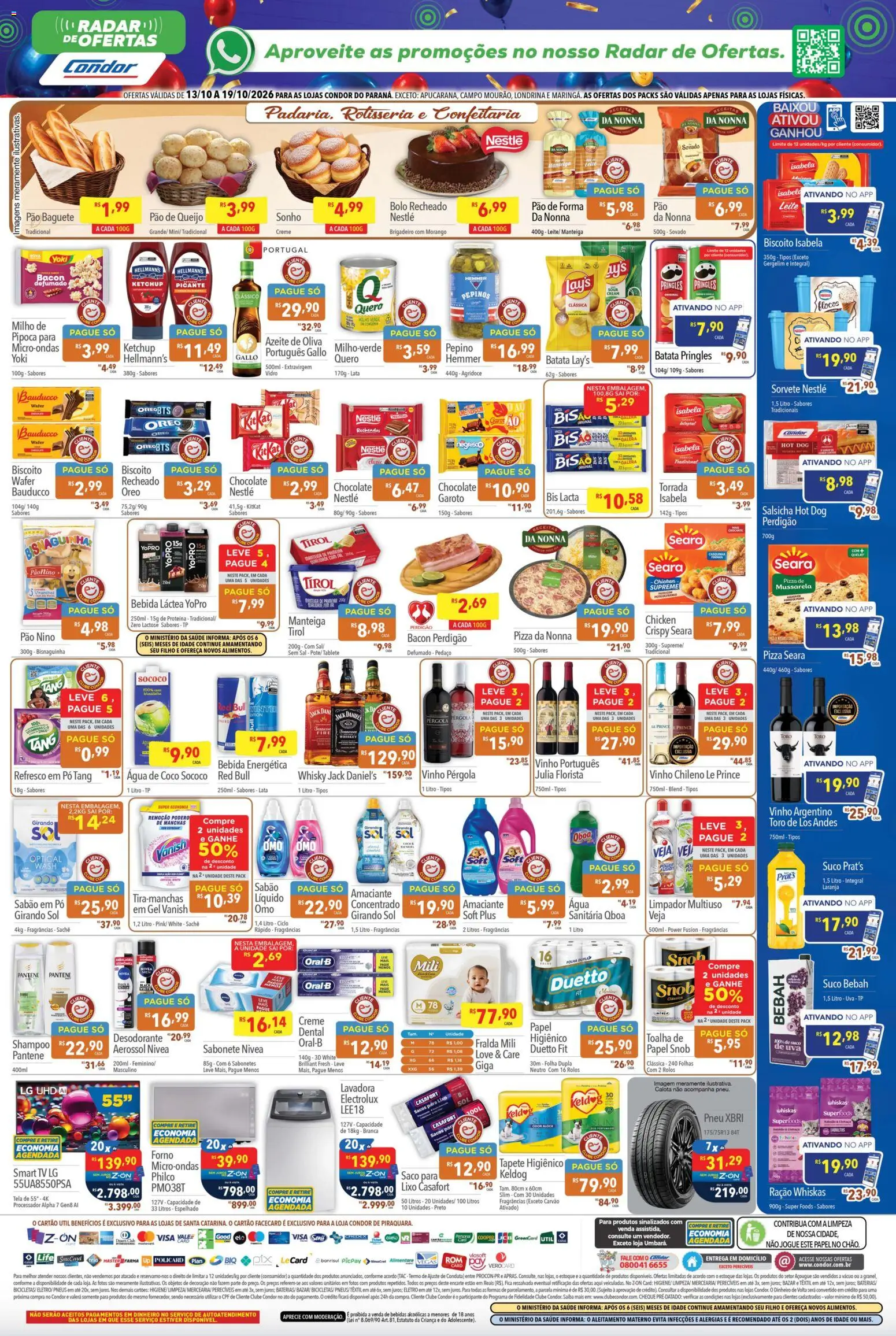 Supermercados Condor Folheto - válido de 13/10/2026 | Página: 2