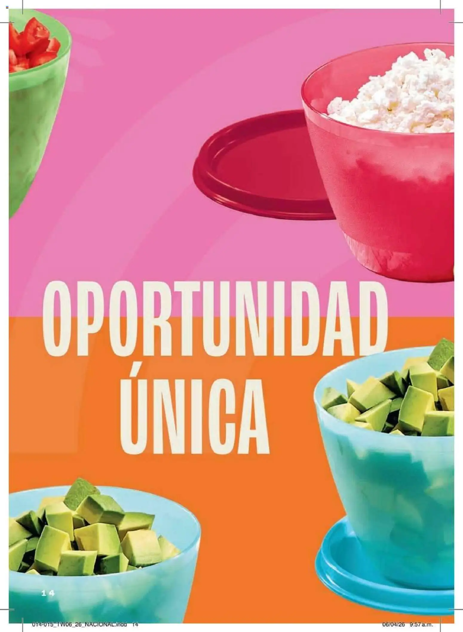 Nuevas ofertas de Tupperware válidas en toda la República Mexicana desde el 18/05/2026. ¡Encuentra las mejores ofertas en Tupperware catálogo! | Página: 14