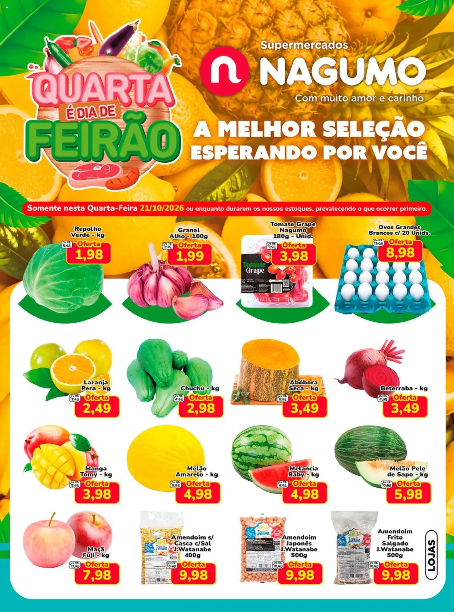 Nagumo Folheto - válido de 21/10/2026 | Página: 1