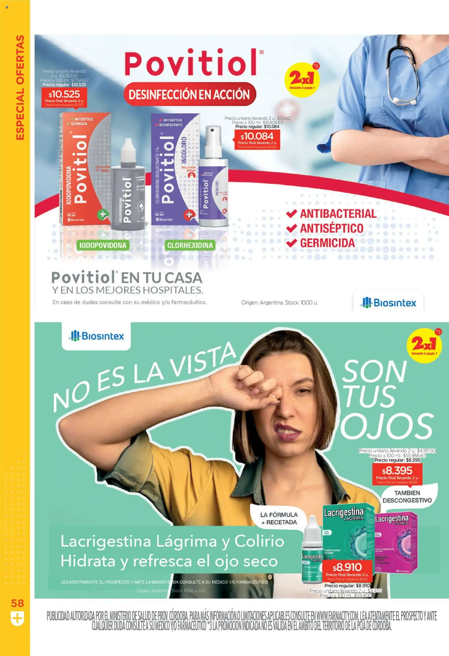 Farmacity catálogo │ válido desde el 02.06.2026 | Página: 58 | Productos: Desinfectante