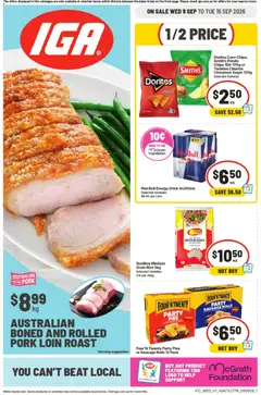 Preview of IGA catalogue Coburg - valid from 09/09/2026