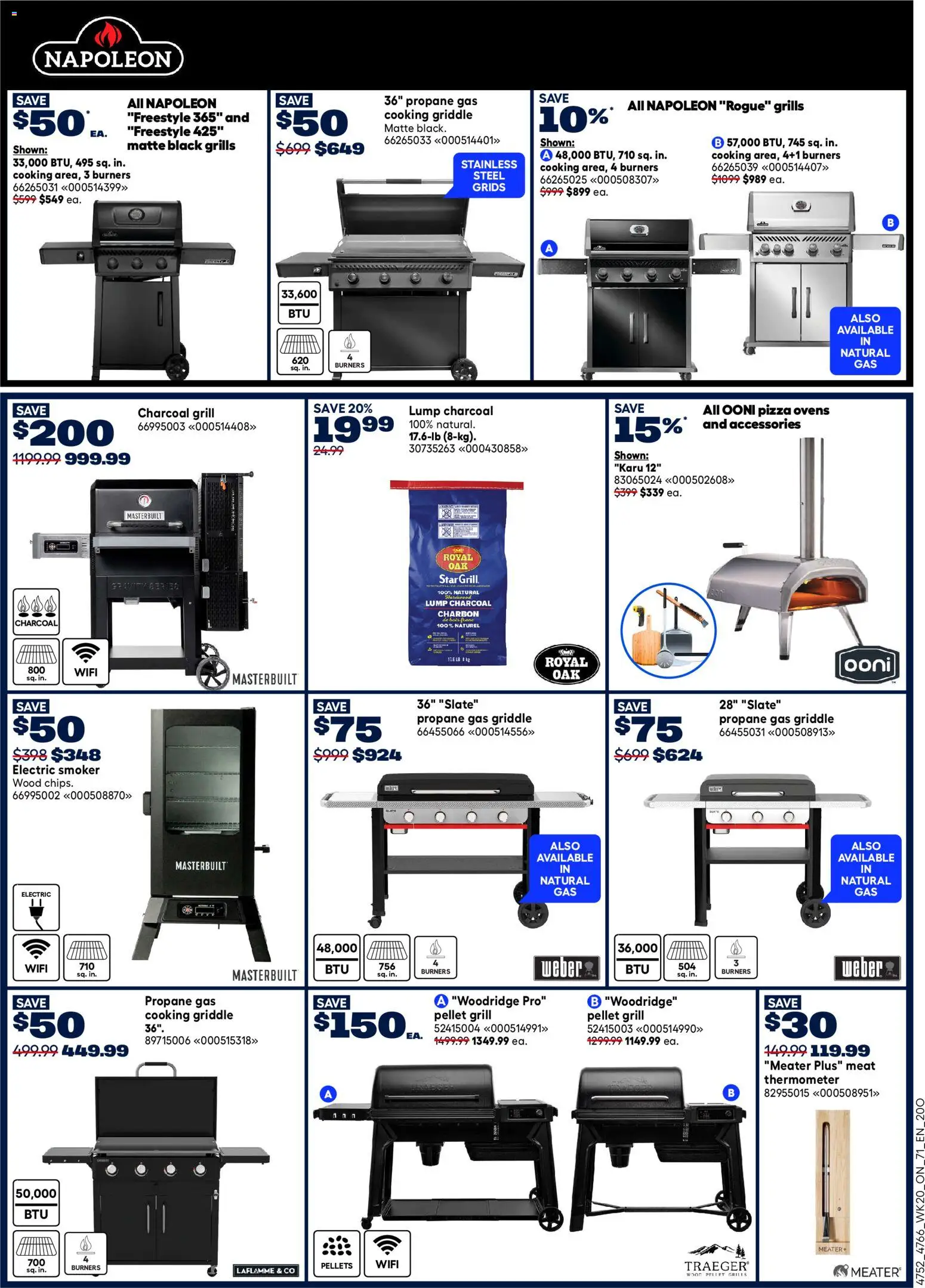 Rona flyer valid from 11.06.2026 | Page: 9 | Products: Grill, Thermometer, Pizza