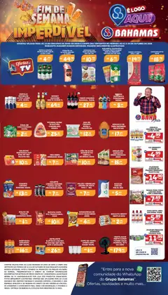 Bahamas Supermercados ofertas Fim de Semana Imperdível - Pré-Visualização do folheto da loja Bahamas Supermercados, válido de 02/10/2026