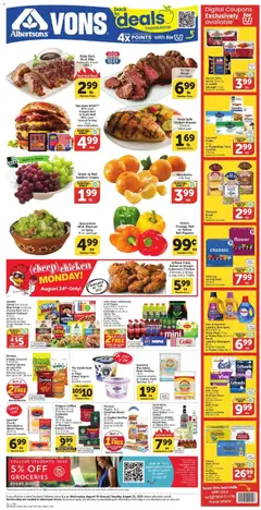 Preview of Vons weekly ads valid from 08/19/2026
