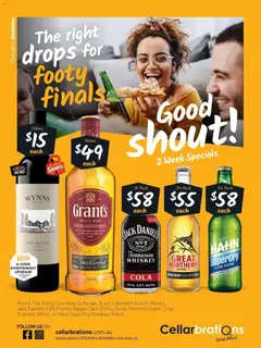 Preview of Cellarbrations catalogue Aldgate - valid from 07/09/2026