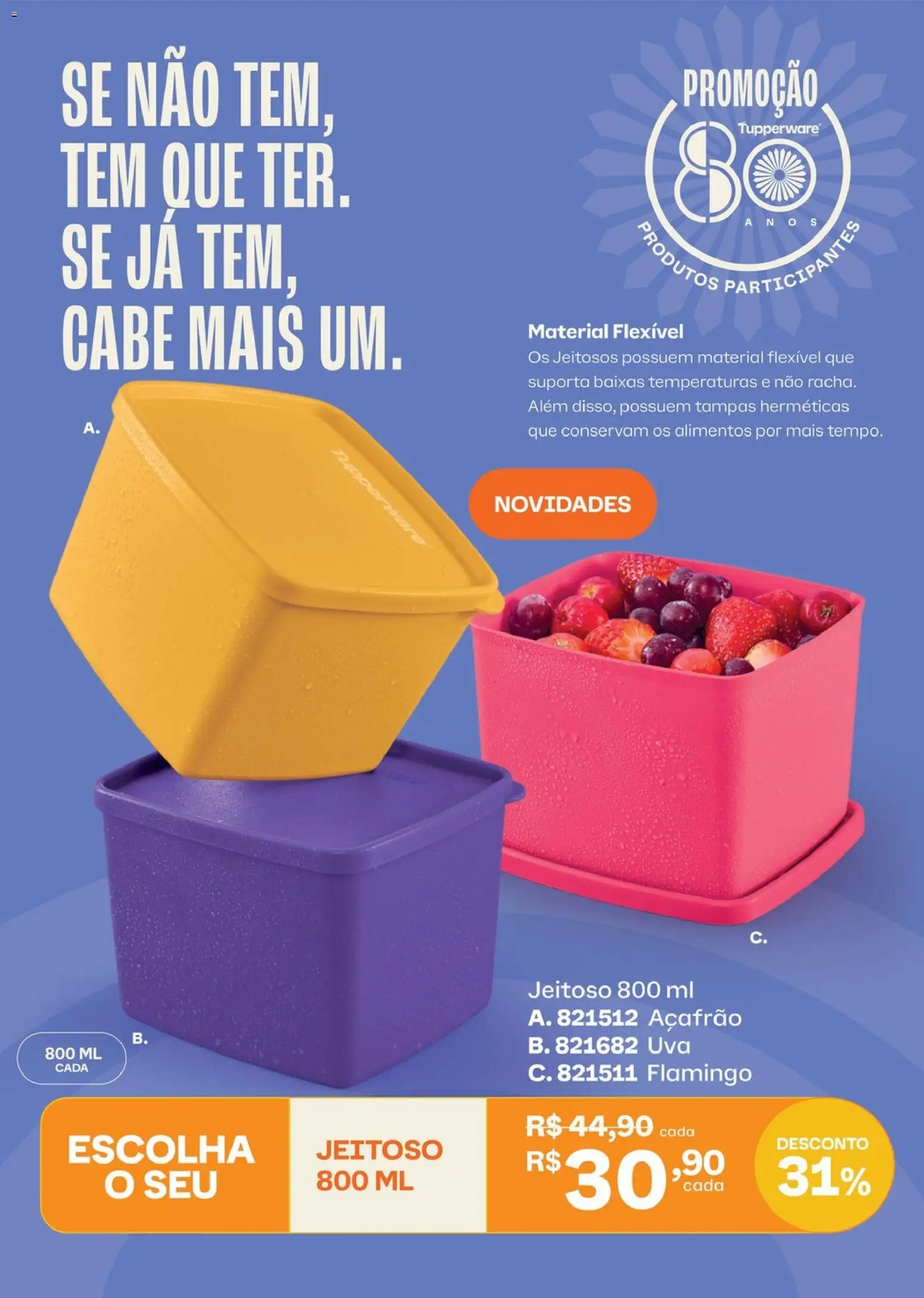 Tupperware Folheto - válido de 01/08/2026 | Página: 35 | Produtos: Açafrão, Uva, Alimentos