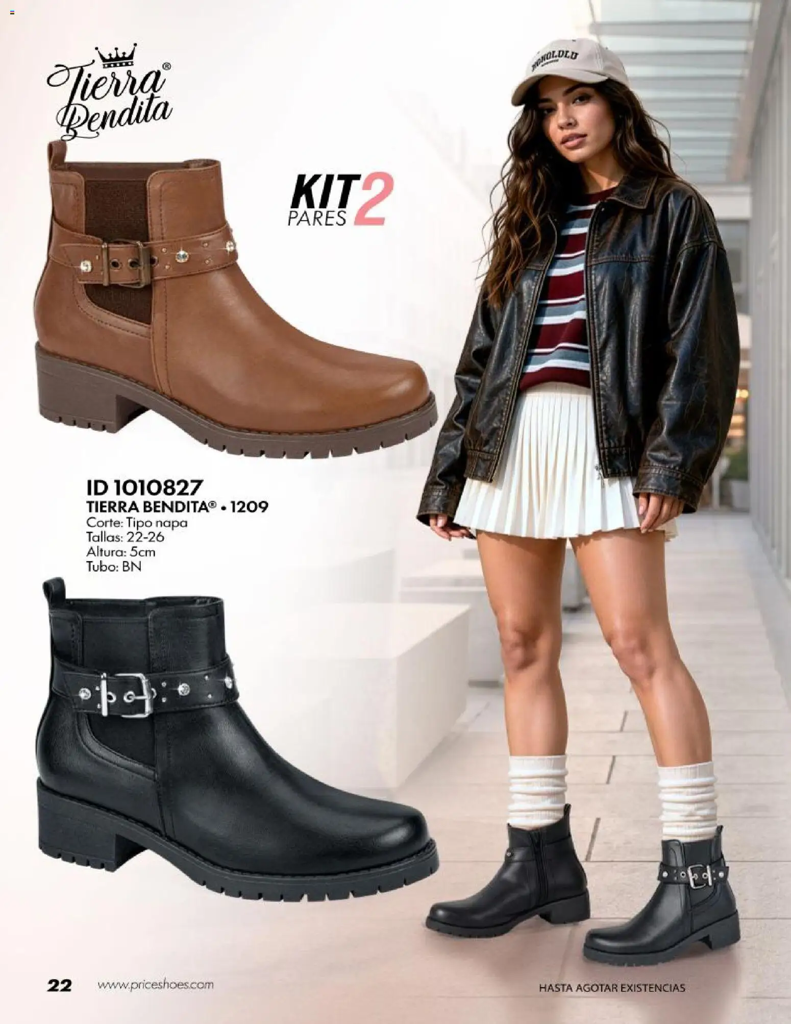 Nuevas ofertas de Price Shoes válidas en toda la República Mexicana desde el 20/10/2026. ¡Encuentra las mejores ofertas en Price Shoes catálogo Kit´s! | Página: 22