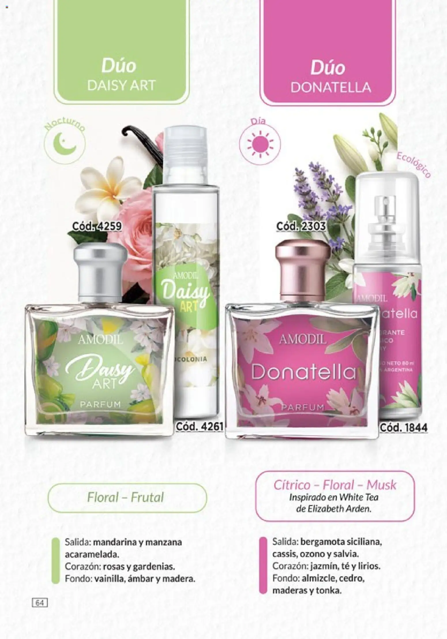 Catálogo Amodil Campaña 15 │ válido desde el 26/08/2026 | Página: 64 | Productos: Manzana, Té
