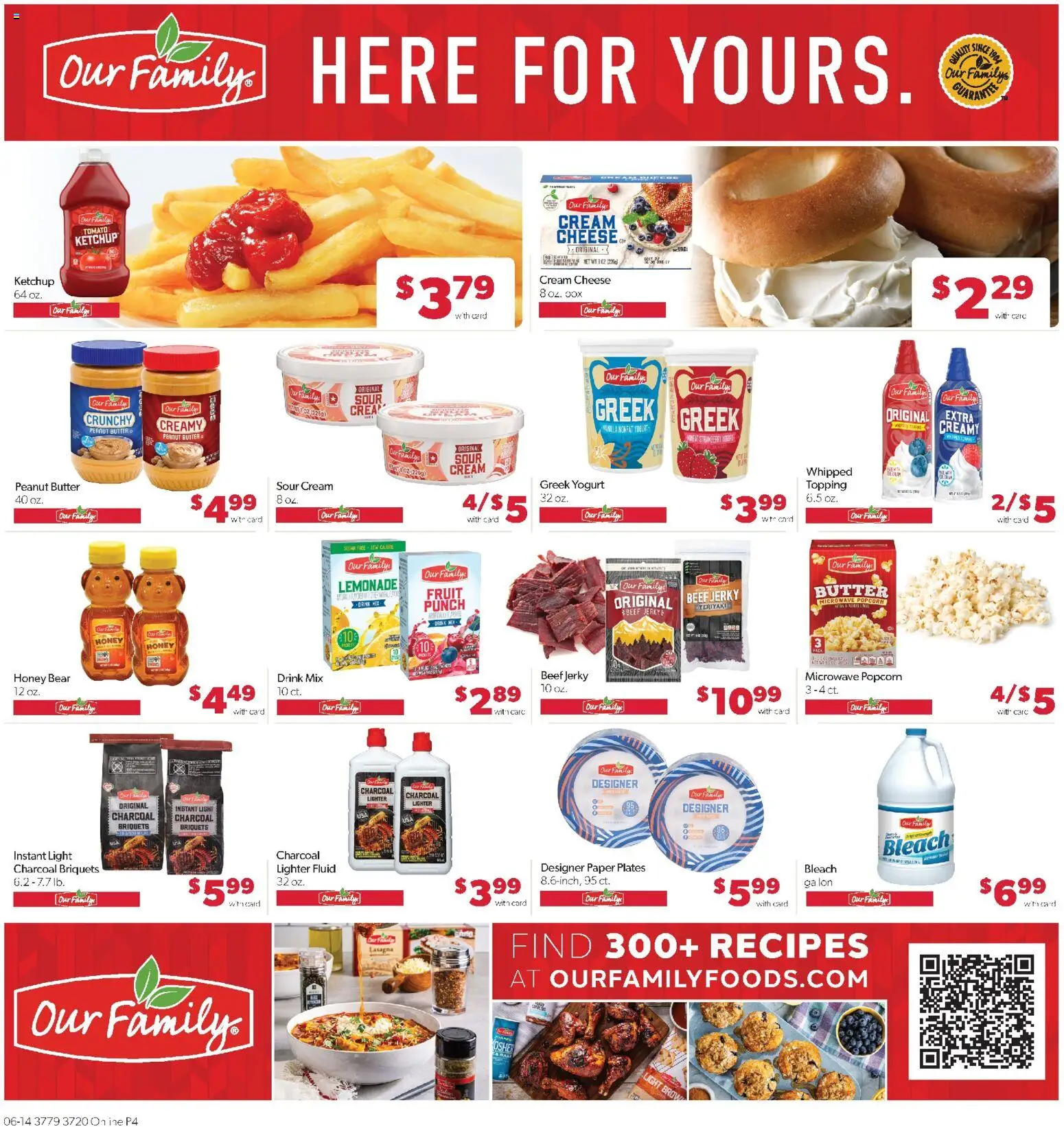 Family Fare Weekly Ad - IA - valid from 14.06.2026 | Page: 9 | Products: Butter, Cheese, Yogurt, Cream