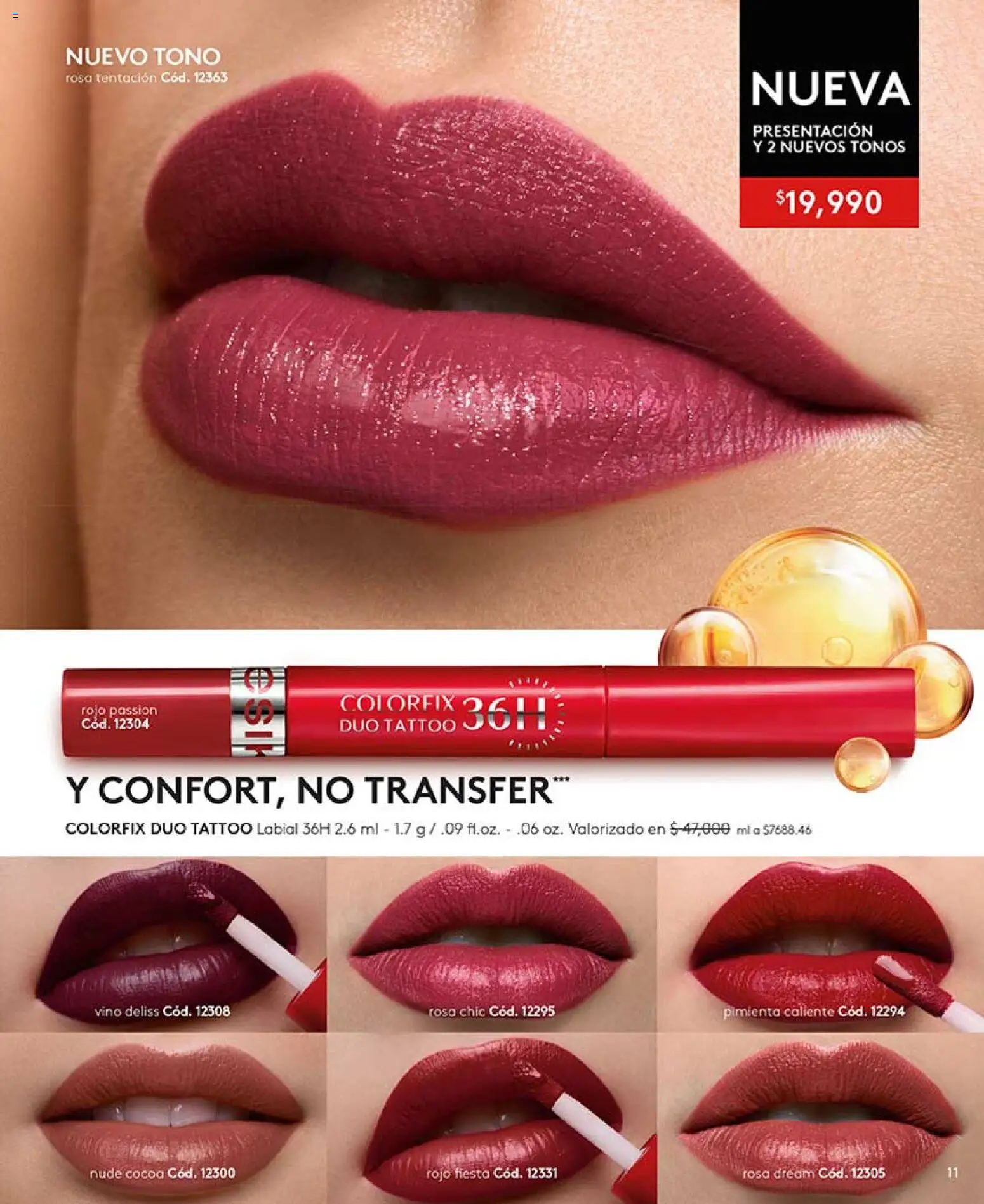 Ésika revista - valida desde el 13.03.2026 | Página: 11 | Productos: Pimienta, Vino