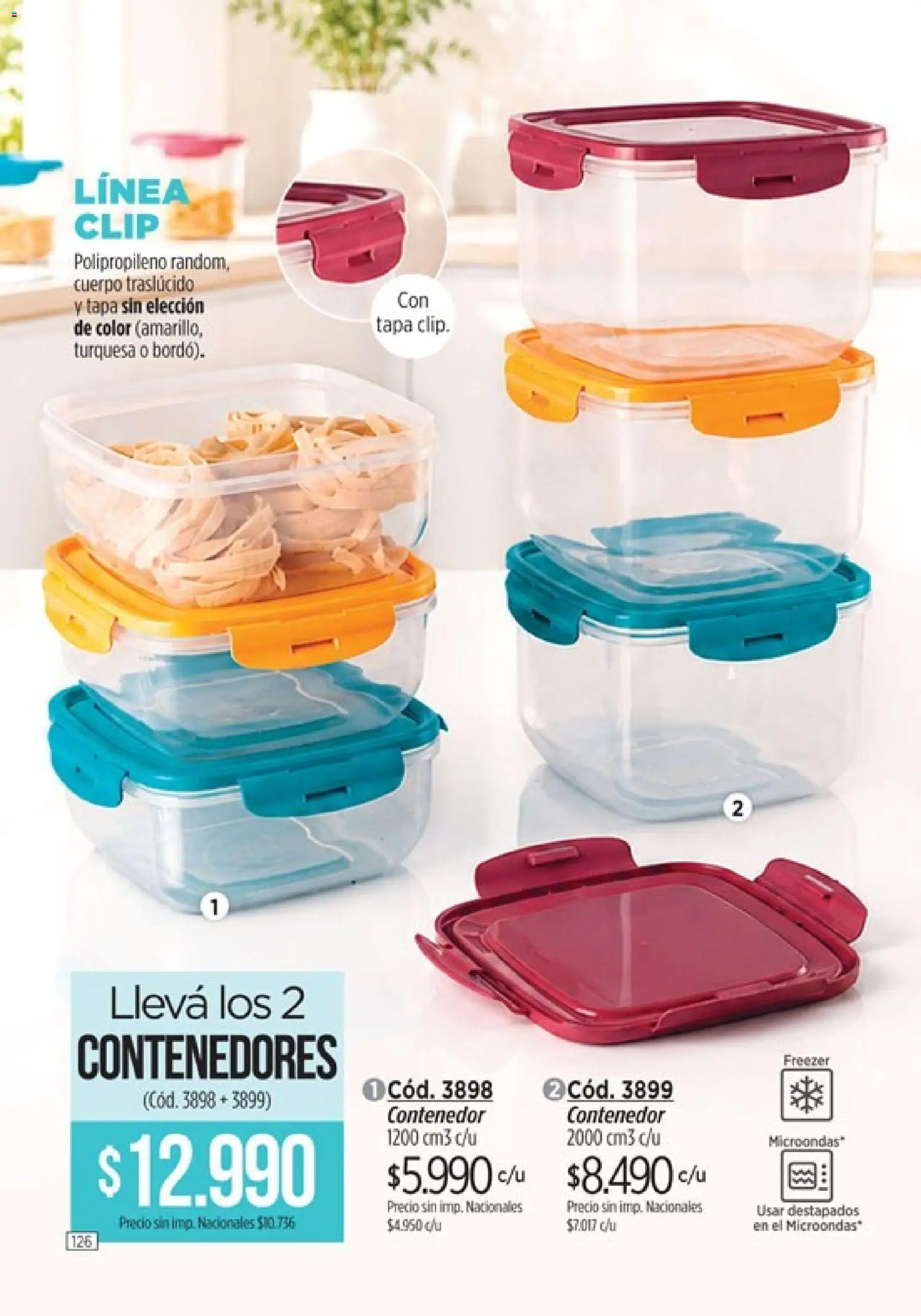 Amodil - Campaña 11 │ válido desde el 01.07.2026 | Página: 126 | Productos: Microondas, Freezer