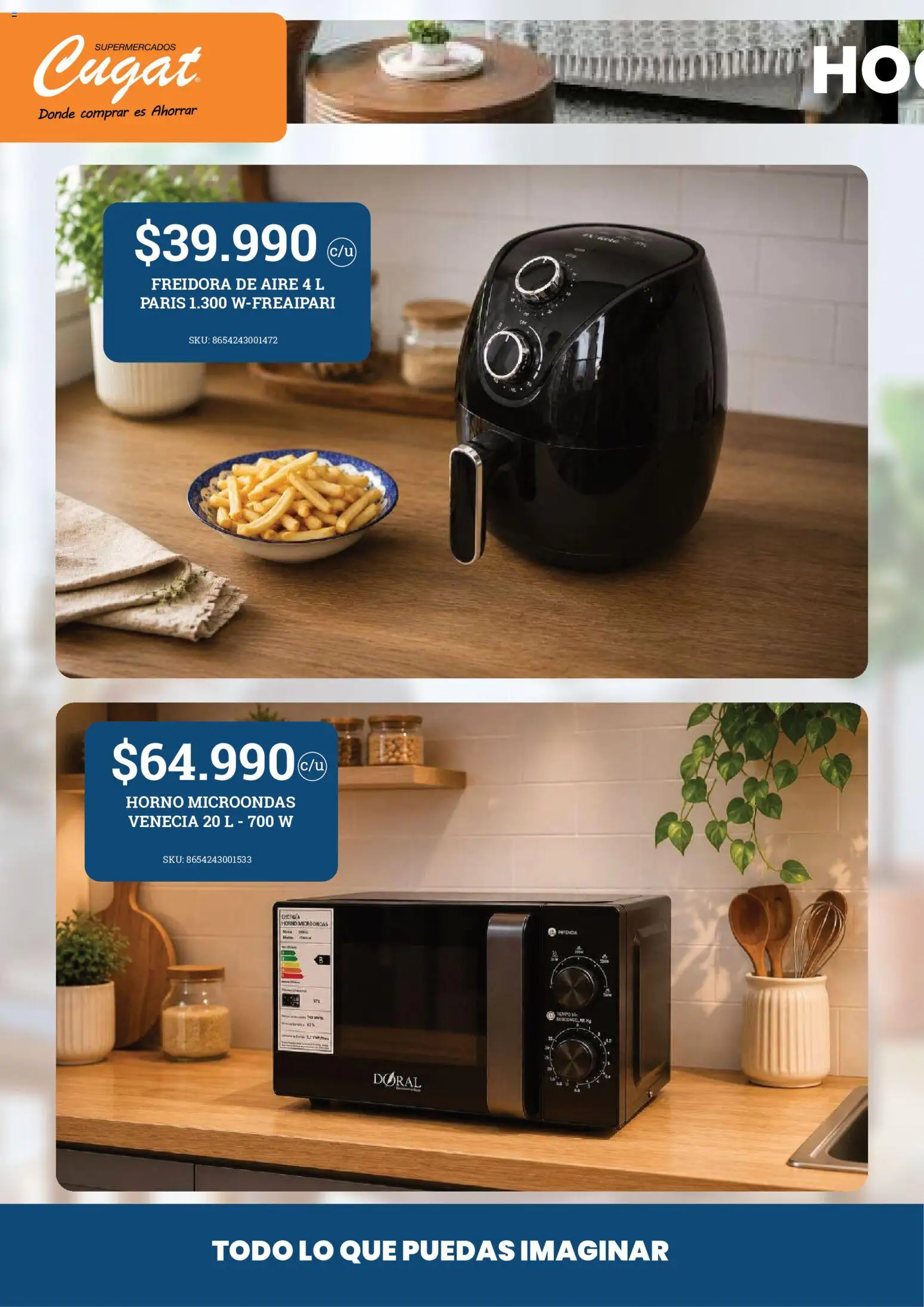 Catálogo Hogar Cugat │ válido desde el 28.06.2026 | Página: 30 | Productos: Microondas, Horno microondas, Freidora, Horno