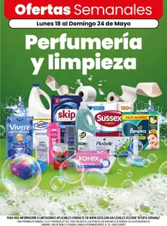 Vista previa Coto - Perfumería y limpieza válido desde el 18.05.2026
