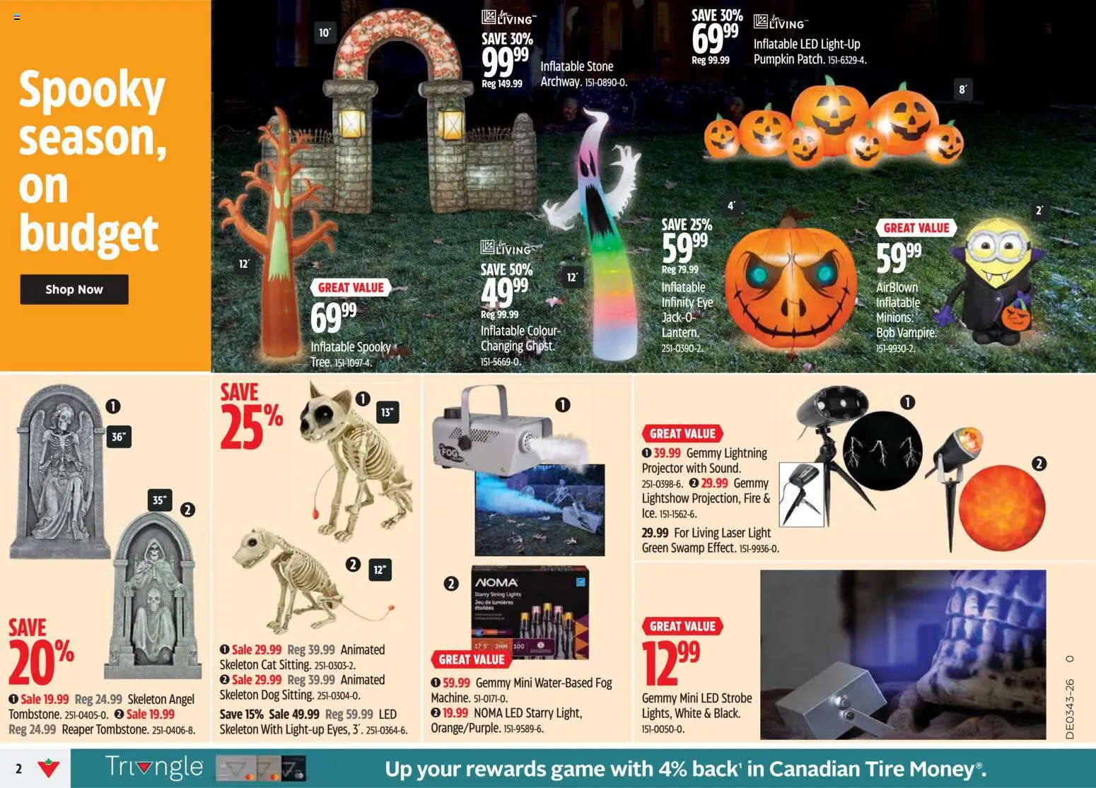 Canadian Tire flyer valid from Oct 22, 2026 | Page: 2
