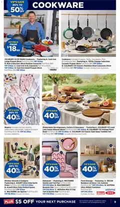 Preview of Spotlight catalogue - valid from 24/06/2026 | Page: 9 | Products: Decor, Cookware, Napkins, Iron