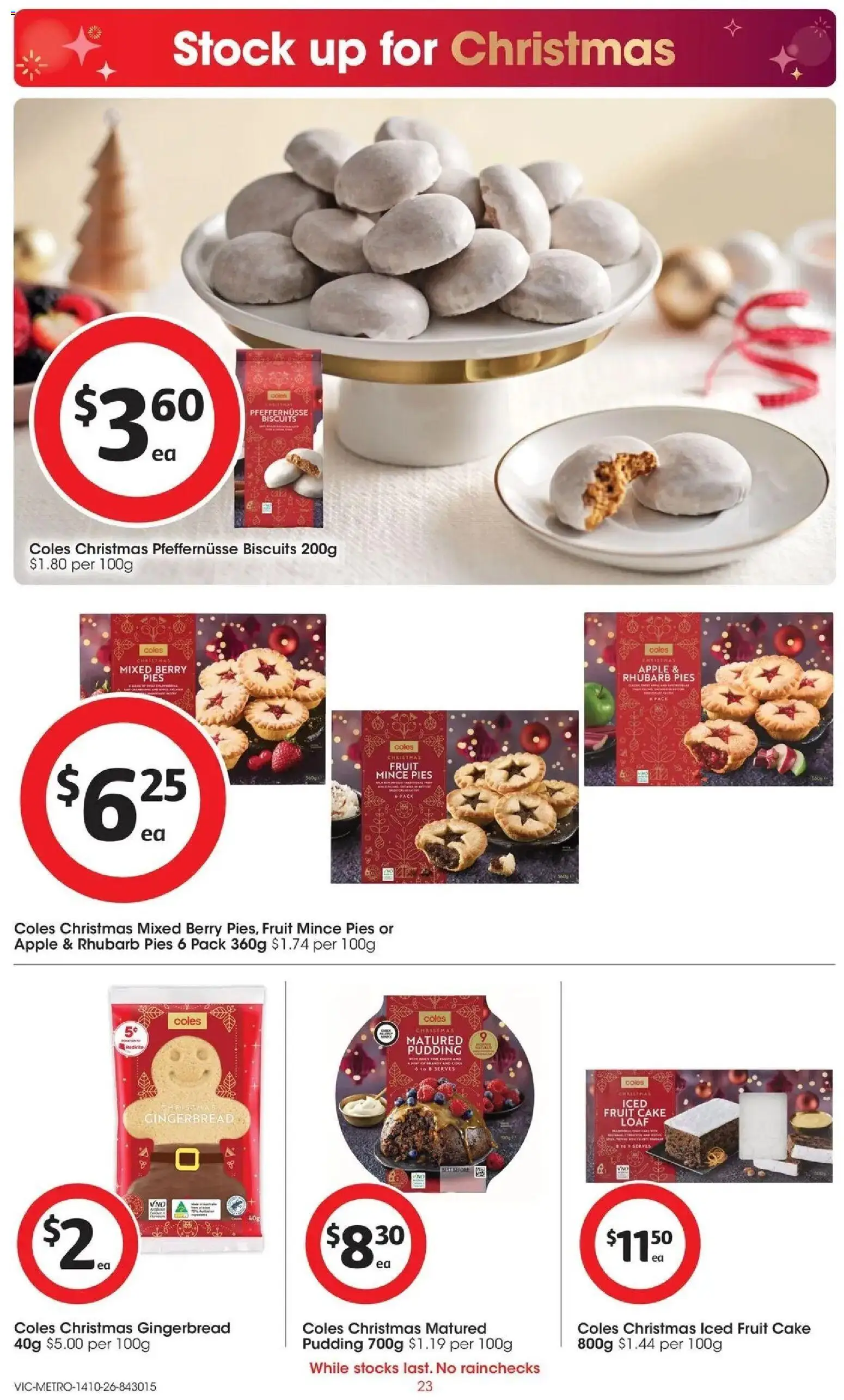 ﻿Coles catalogue valid from 14/10/2026 > Online Australia | Page: 23