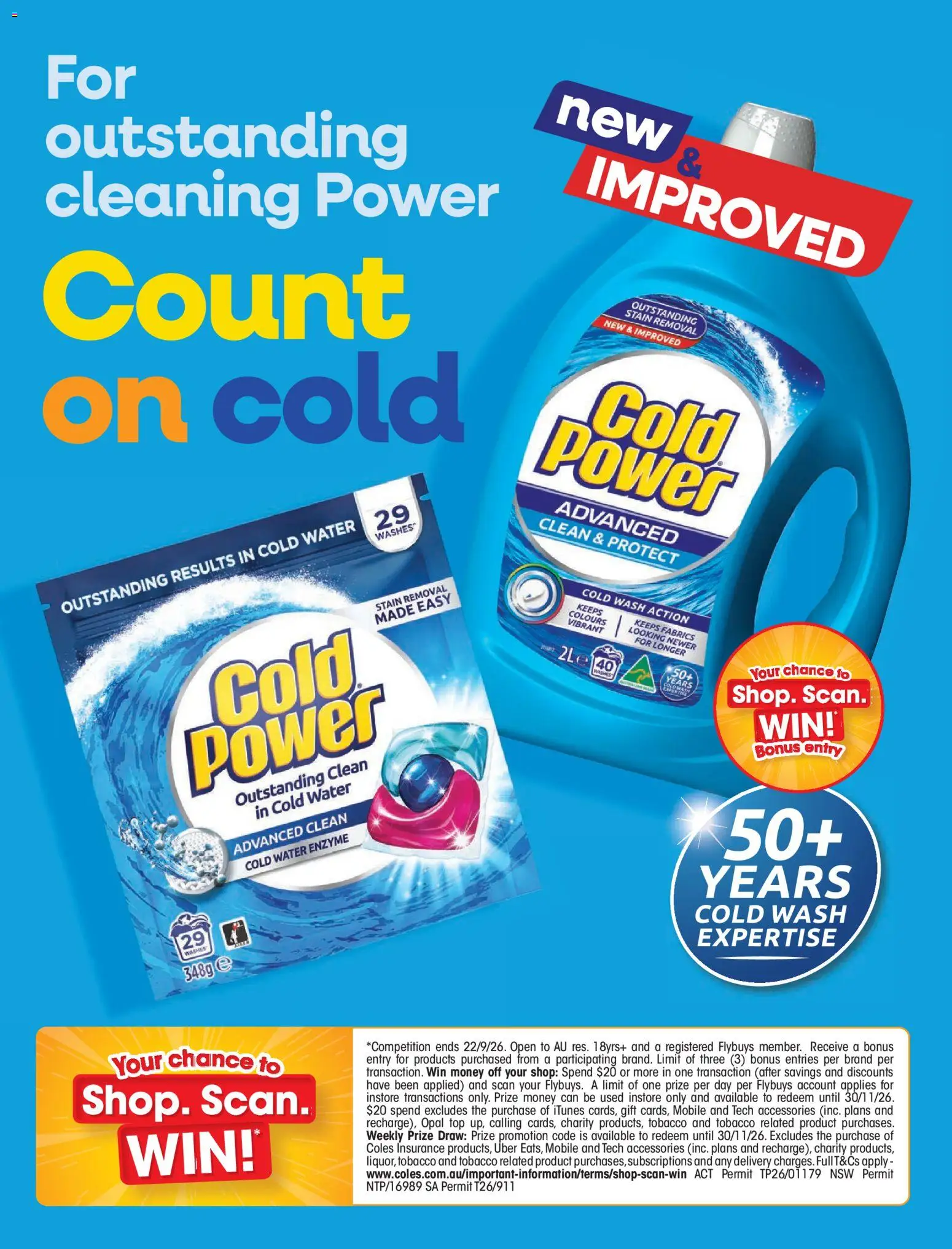 Coles catalogue - valid from 01/09/2026 | Page: 84 | Products: Opal, Water, Laundry, Mobile