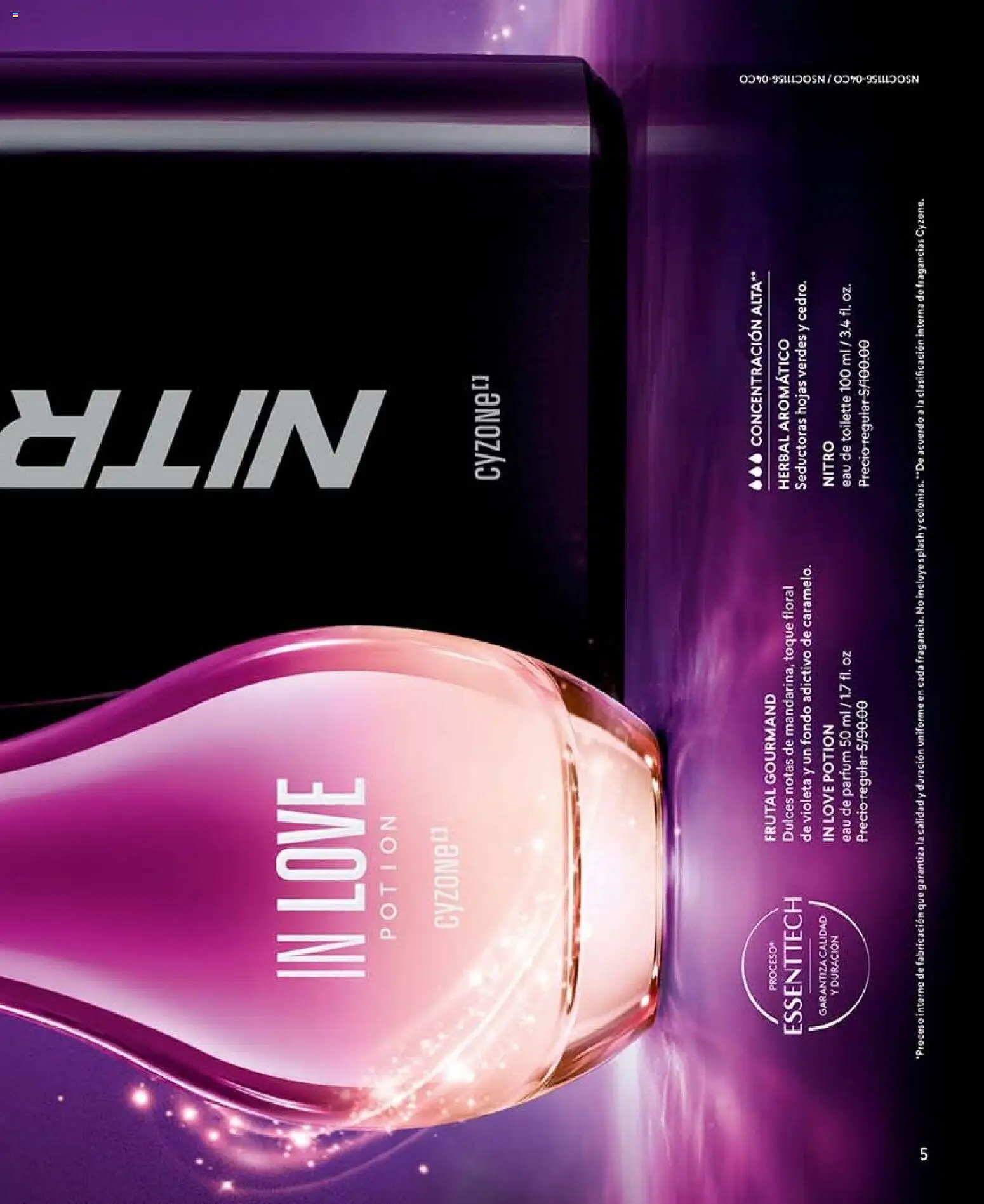 Catálogo CyZone válido desde 09/09/2026 | Página: 5 | Productos: Dulces, EAU de Toilette