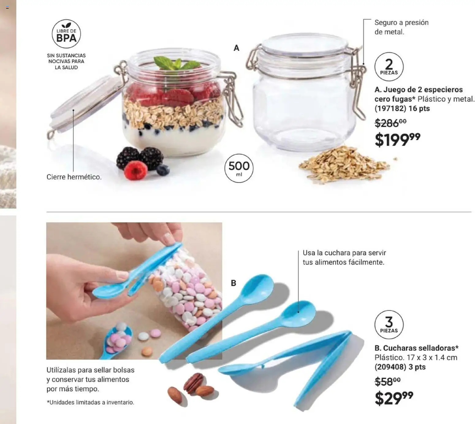 Nuevas ofertas de AVON válidas en toda la República Mexicana desde el 02/10/2026. ¡Encuentra las mejores ofertas en AVON Casa & Estilo 15 2026! | Página: 31 | Productos: Alimentos, Juego, Cuchara