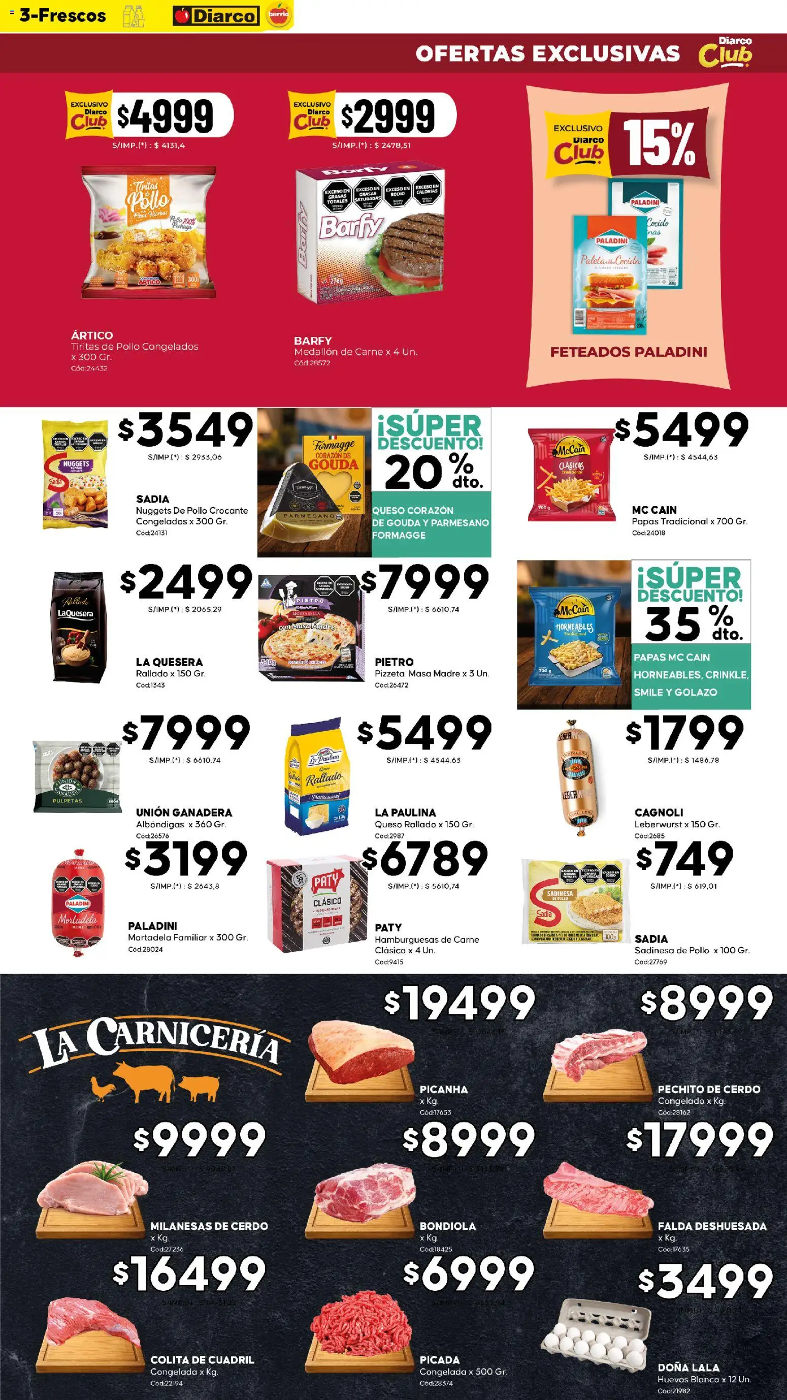 Diarco - Ofertas Diarco Barrio │ válido desde el 27/07/2026 | Página: 3