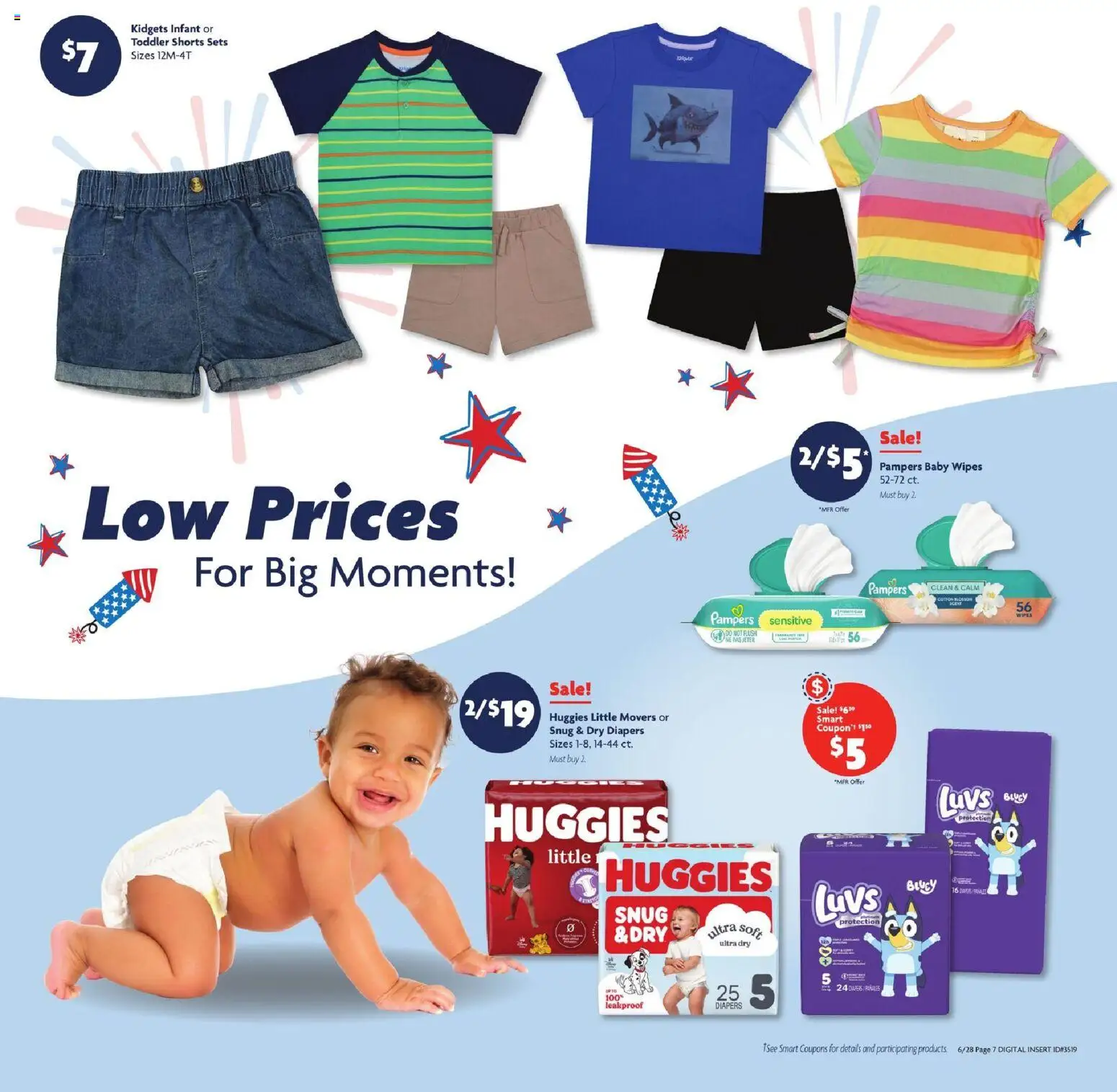 Family Dollar Weekly Ad - valid from 06/28/2026 | Page: 8 | Products: Shorts