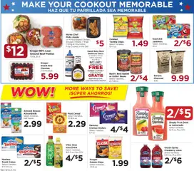 Preview of Food 4 Less weekly ads valid from 20.05.2026 | Page: 3 | Products: Cherries, Chips, Sponge, Raspberry