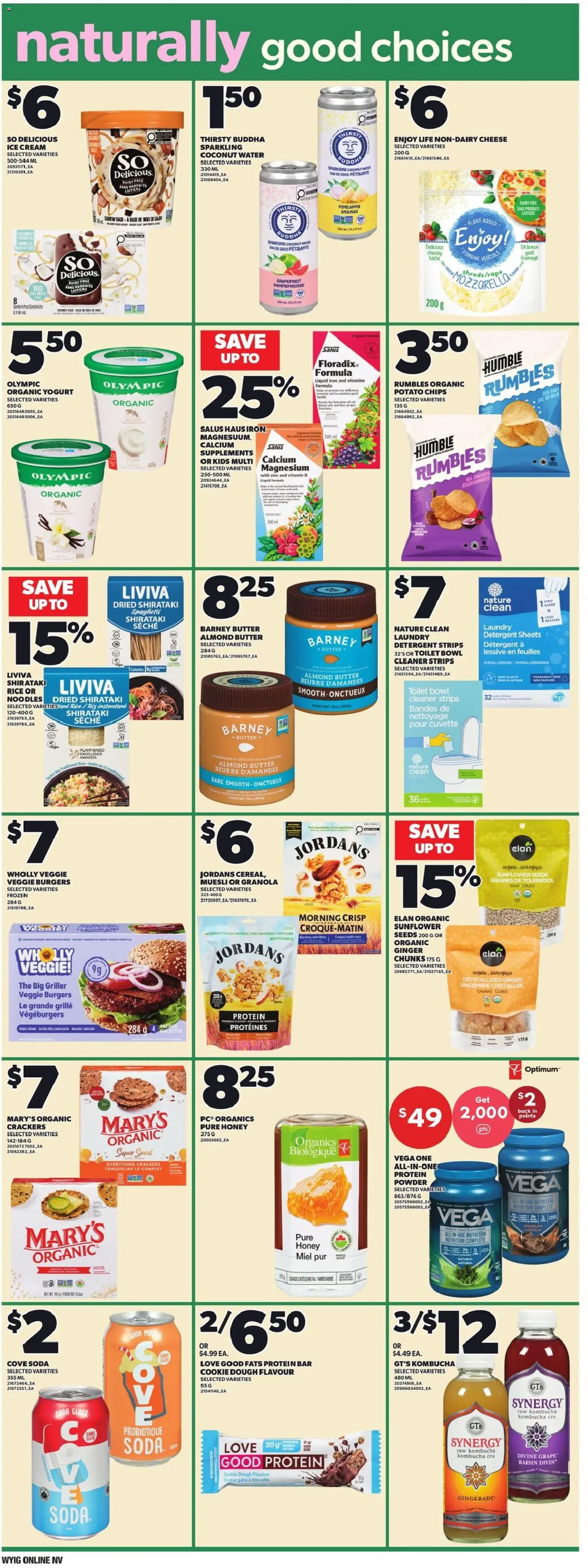 Loblaws flyer valid from Jul 2, 2026 | Page: 9 | Products: Noodles, Iron, Powder, Cheese