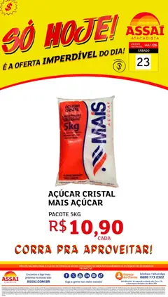 Assaí Atacadista ofertas - DF - Pré-Visualização do folheto da loja Assaí Atacadista, válido de 23.05.2026