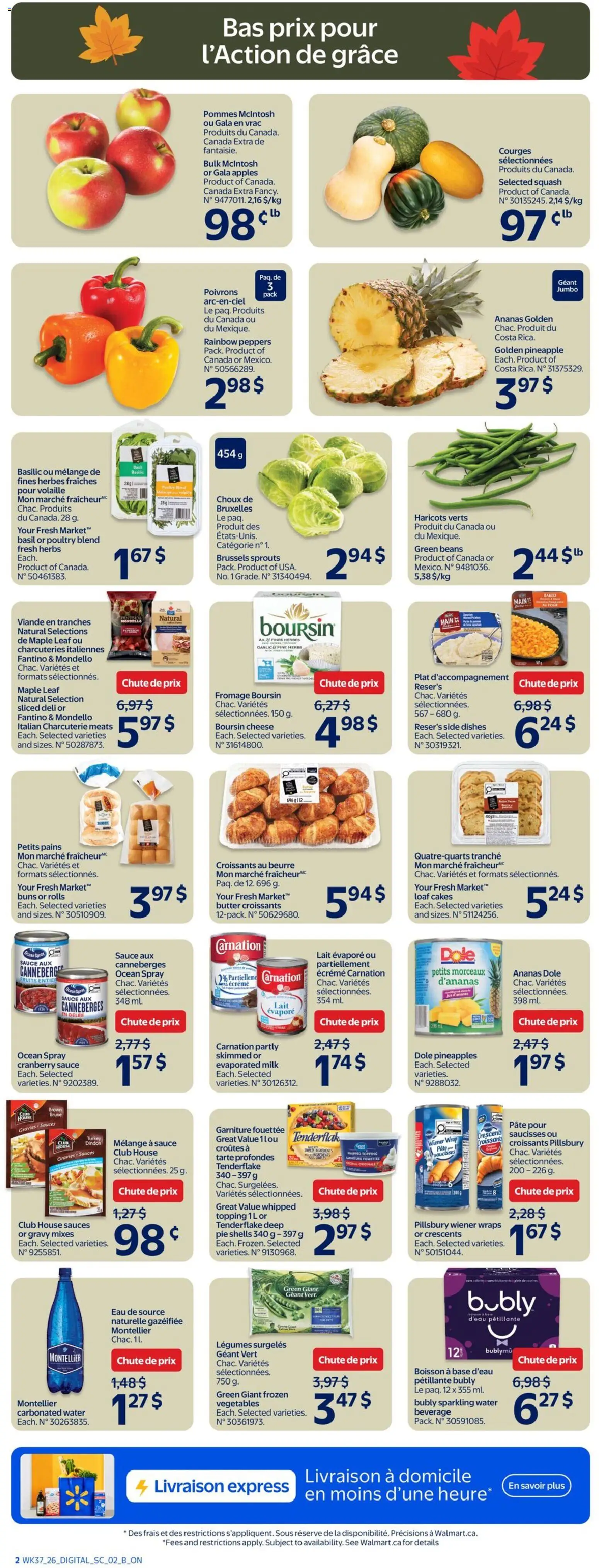 Walmart flyer valid from Oct 8, 2026 | Page: 8