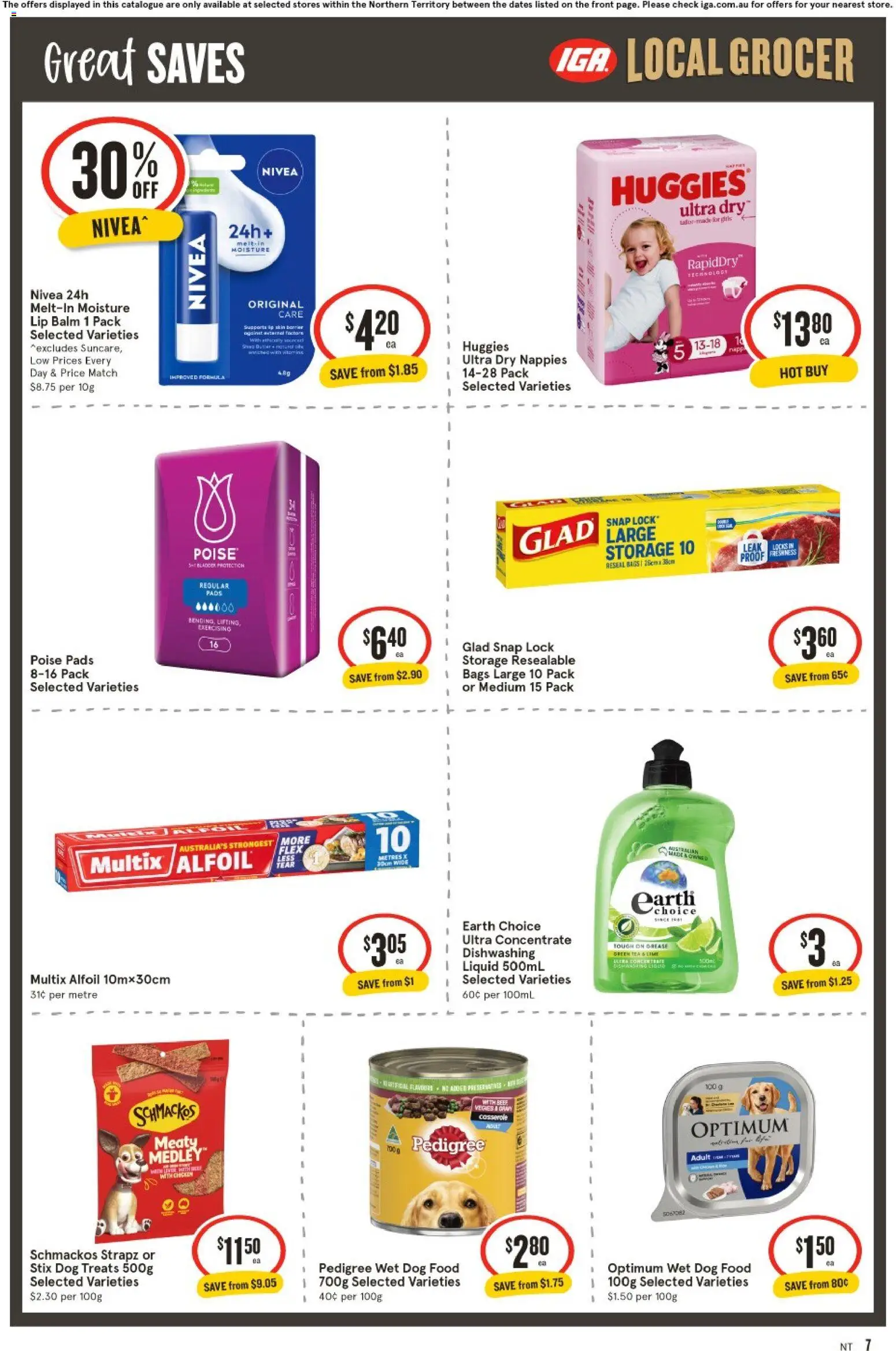 IGA catalogue - valid from 08/07/2026 | Page: 8 | Products: Tea, Beef, Dog food, Lime