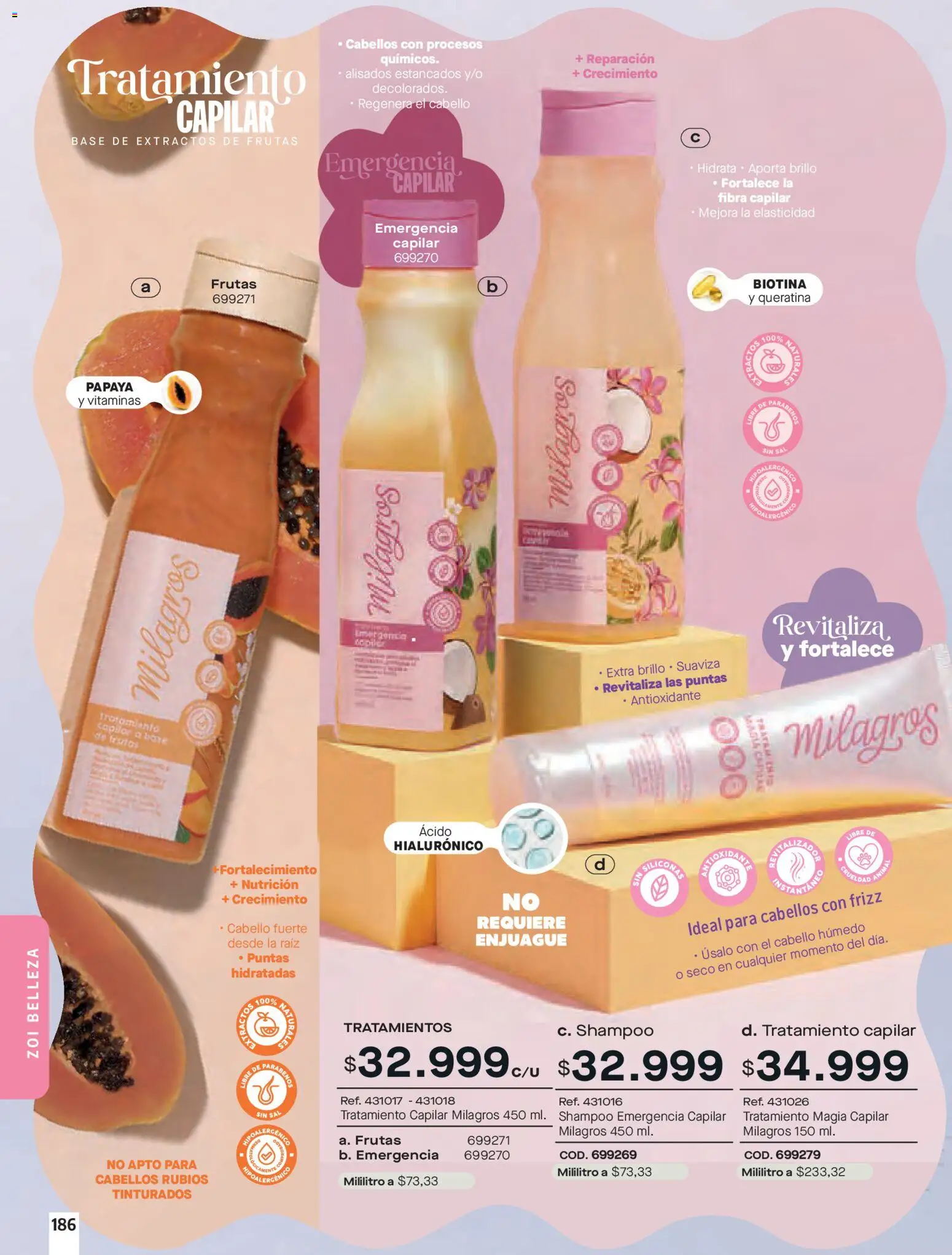 Pacifika revista - valida desde el 01.03.2026 | Página: 188 | Productos: Sal, Shampoo, Brillo, Papaya