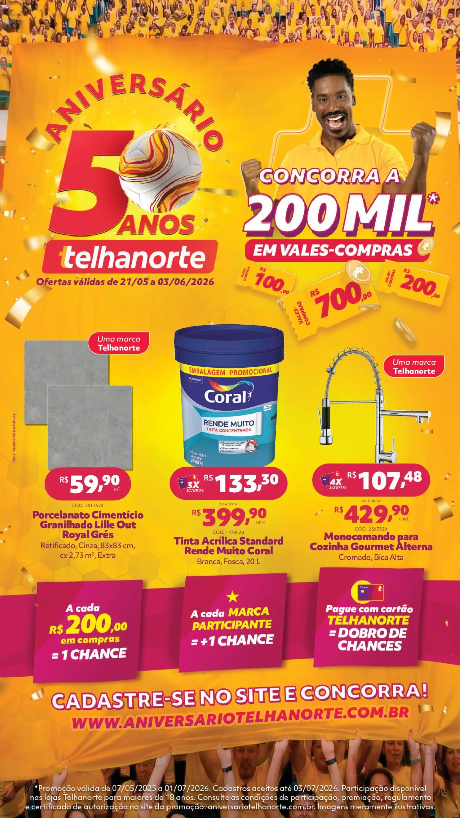 Telhanorte Folheto - válido de 21.05.2026 | Página: 1