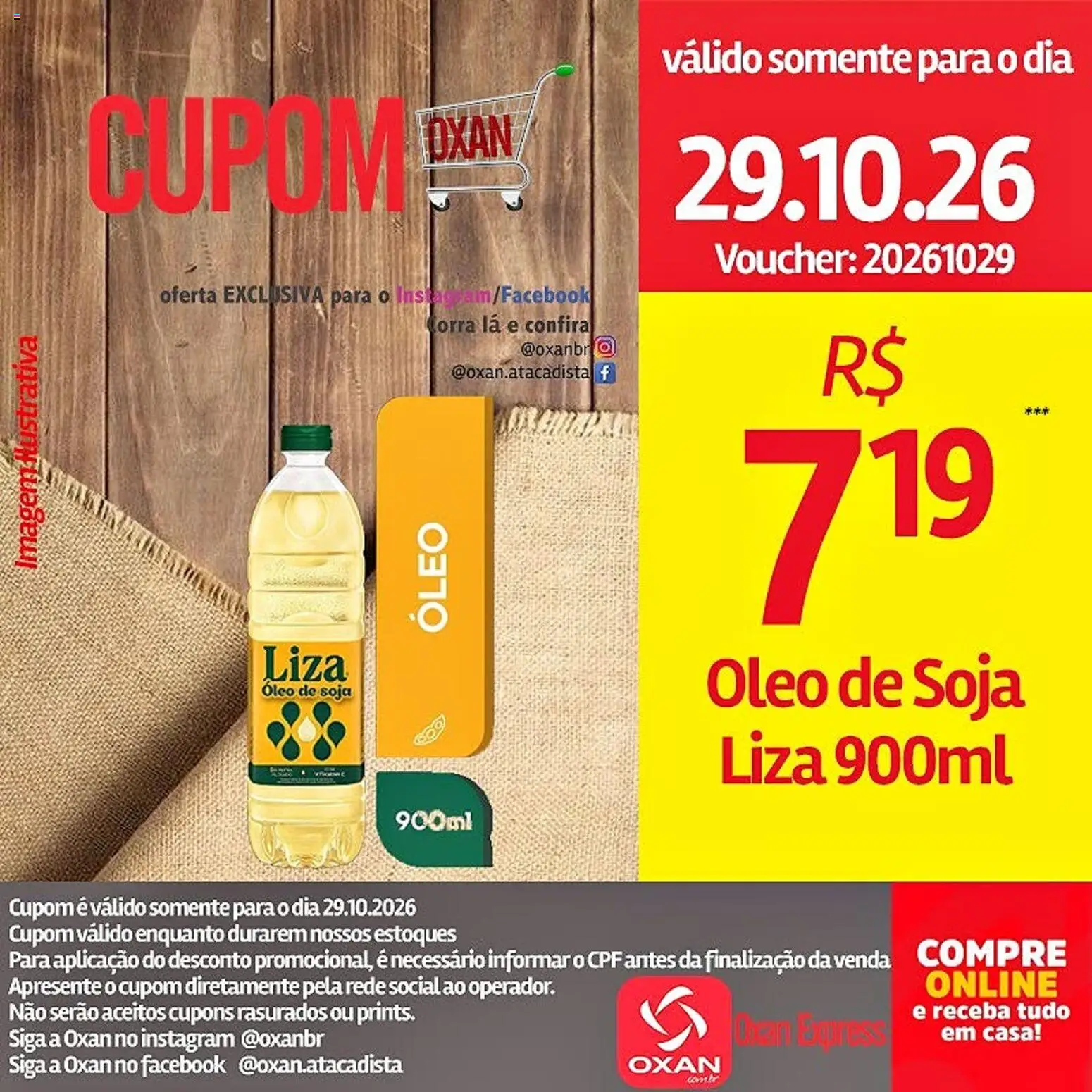 Oxan Atacadista Folheto - válido de 29/10/2026 | Página: 5