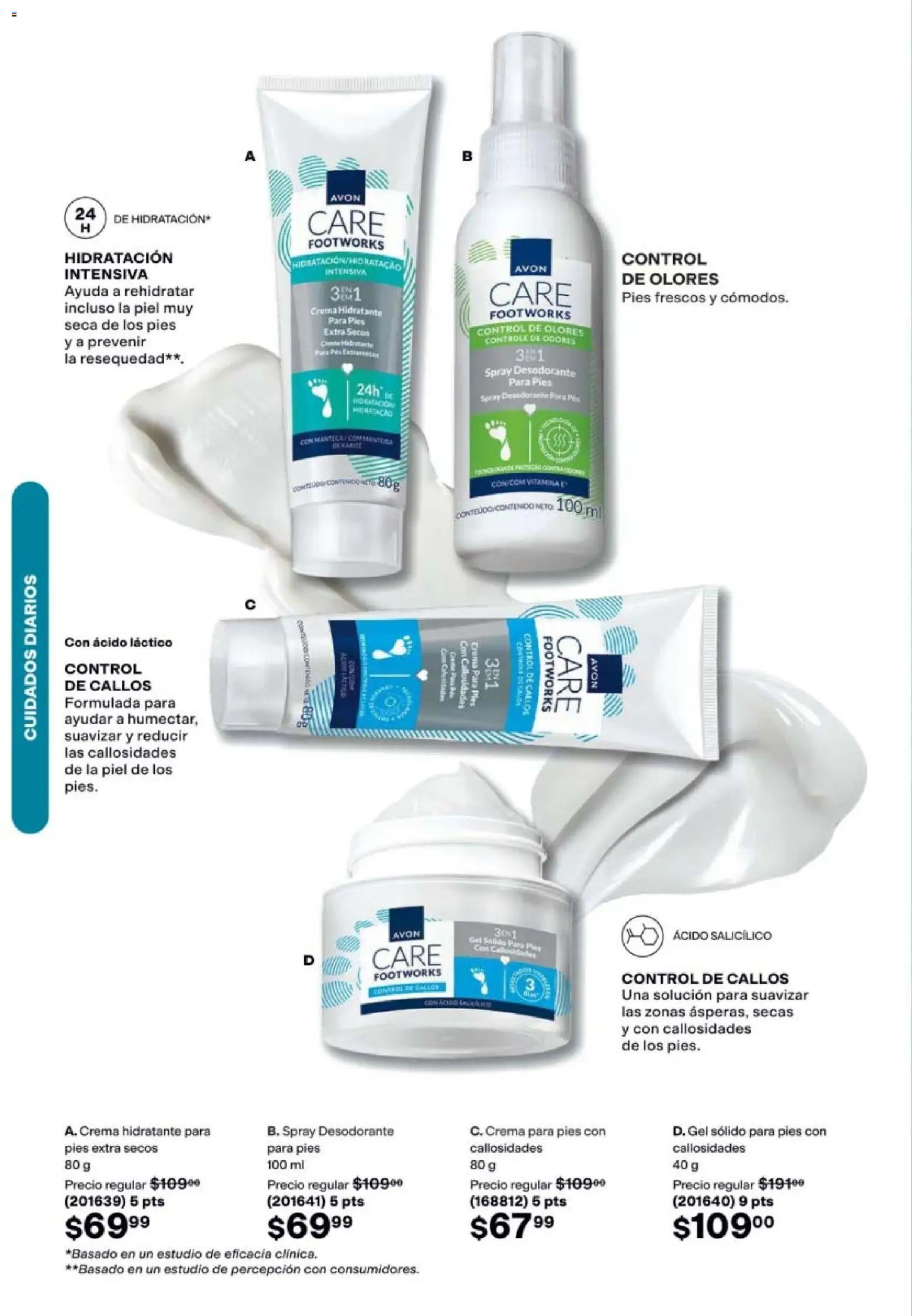 Nuevas ofertas de AVON válidas en toda la República Mexicana desde el 20/08/2026. ¡Encuentra las mejores ofertas en AVON campaña 12 2026! | Página: 140 | Productos: Desodorante, Crema