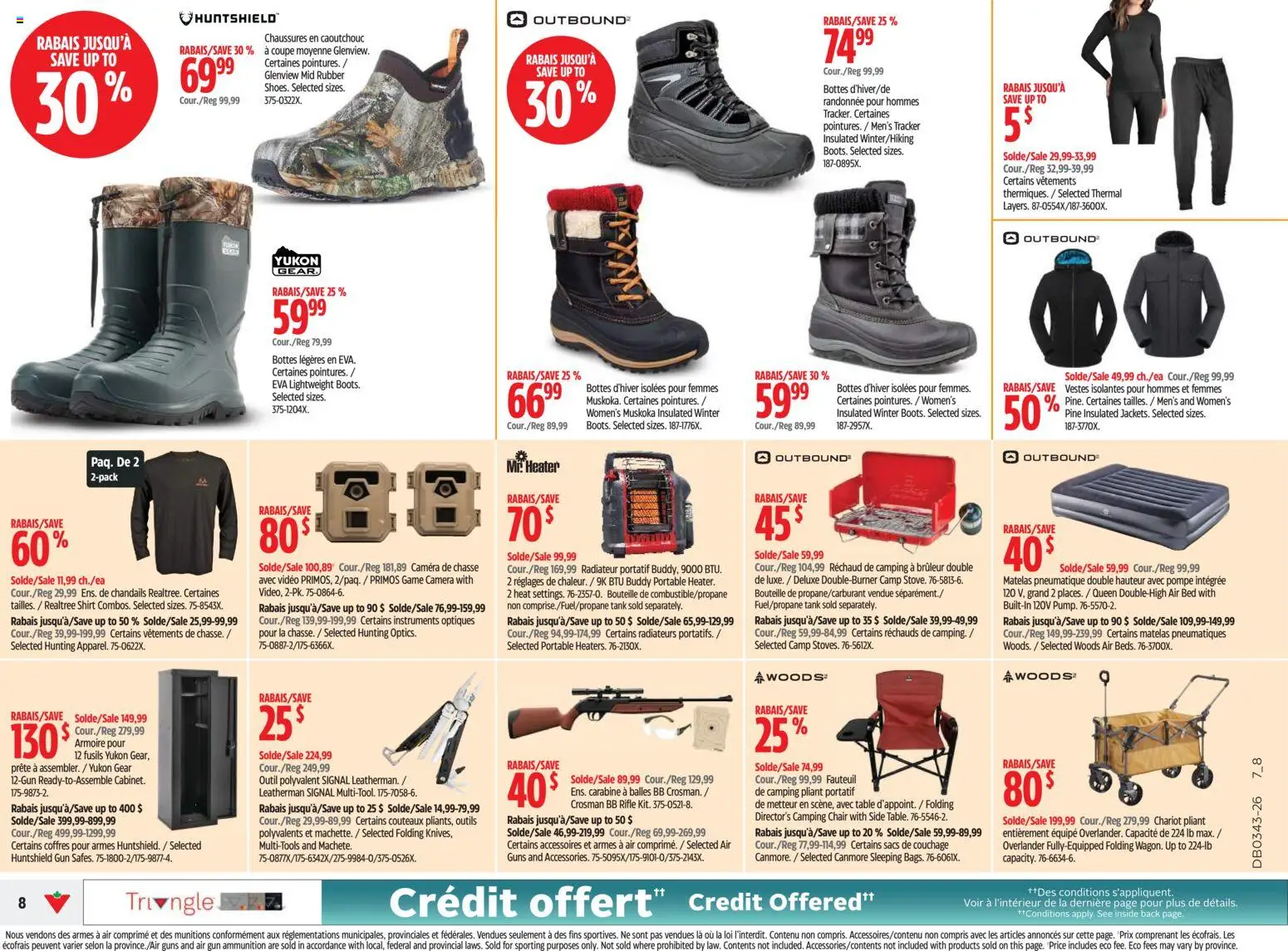 Canadian Tire flyer valid from Oct 22, 2026 | Page: 7